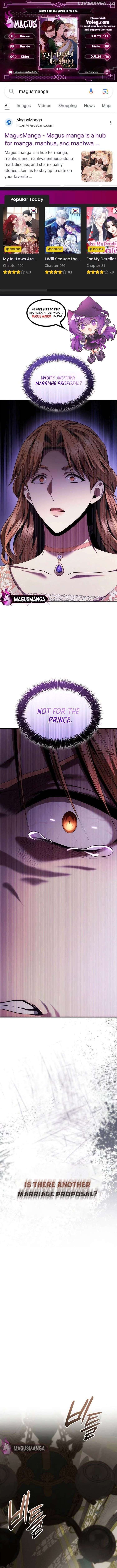Sister, I Am the Queen in This Life Chapter 109 page 1