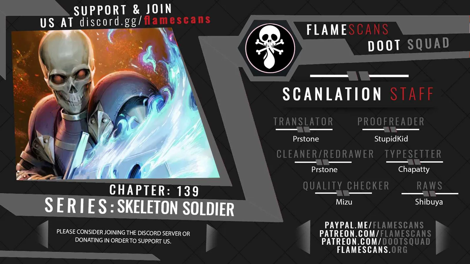 Skeleton Soldier Couldn’T Protect The Dungeon Chapter 139 page 1