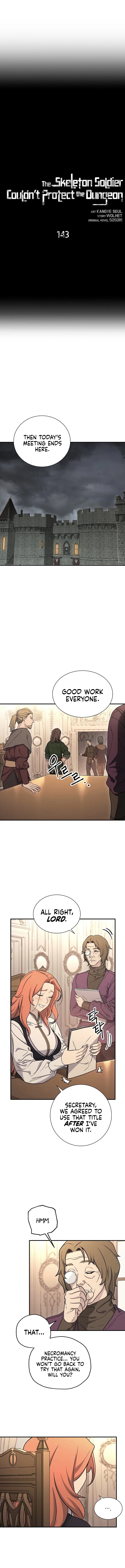 Skeleton Soldier Couldn’T Protect The Dungeon Chapter 143 page 5