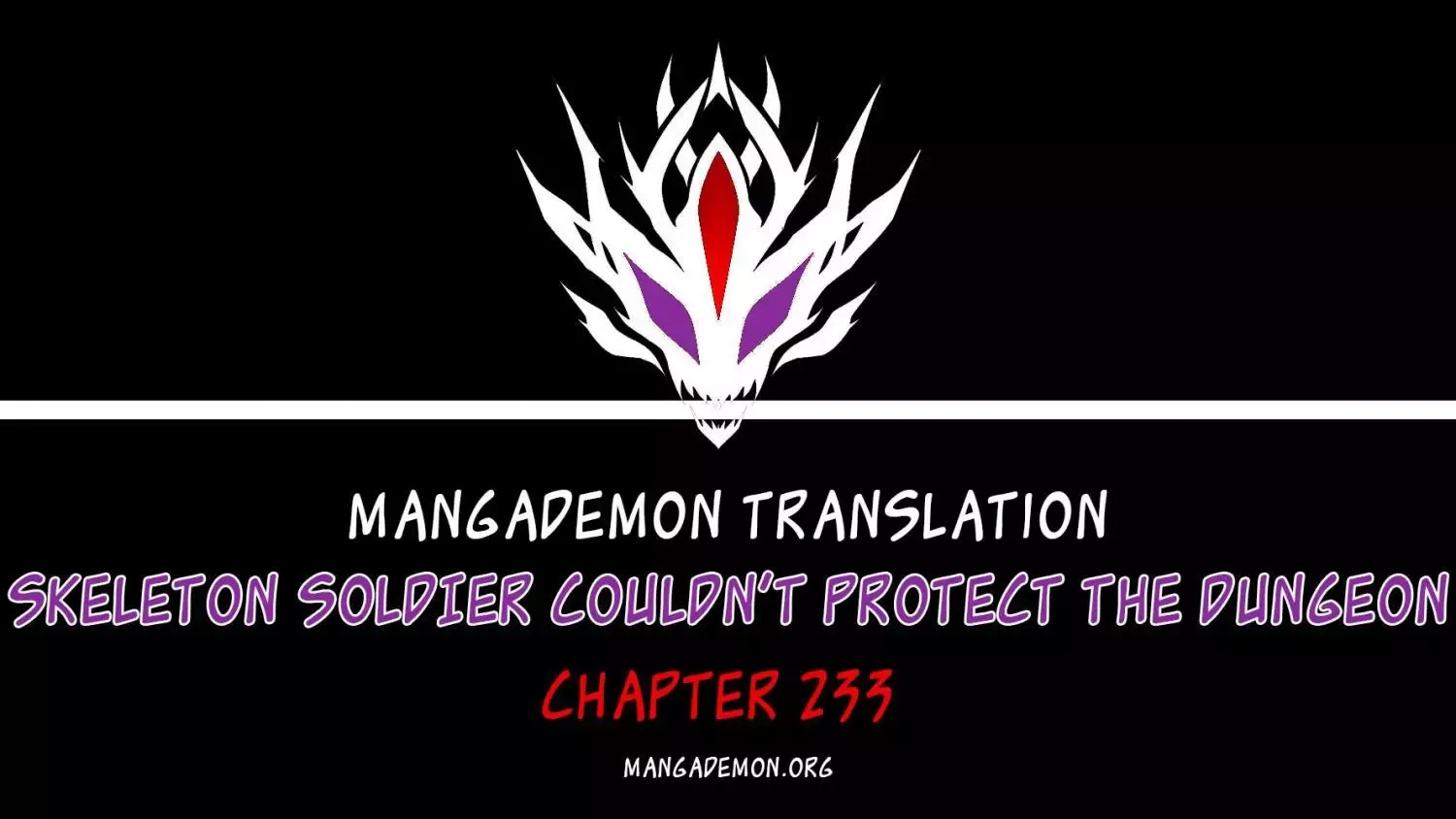Skeleton Soldier Couldn’T Protect The Dungeon Chapter 233.1 page 1