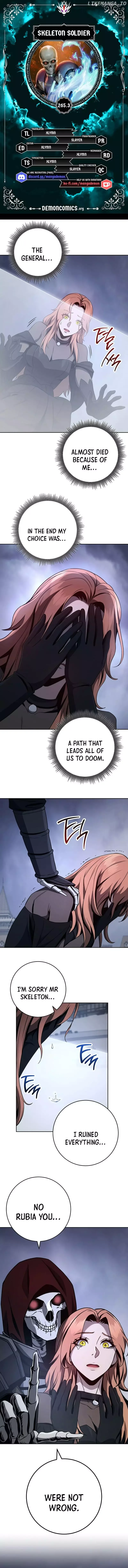 Skeleton Soldier Couldn’T Protect The Dungeon Chapter 265.3 page 1