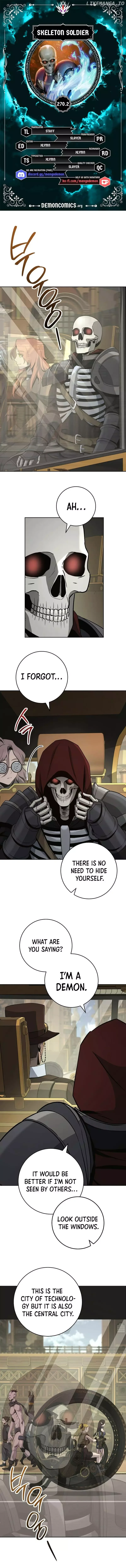 Skeleton Soldier Couldn’T Protect The Dungeon Chapter 270.2 page 1