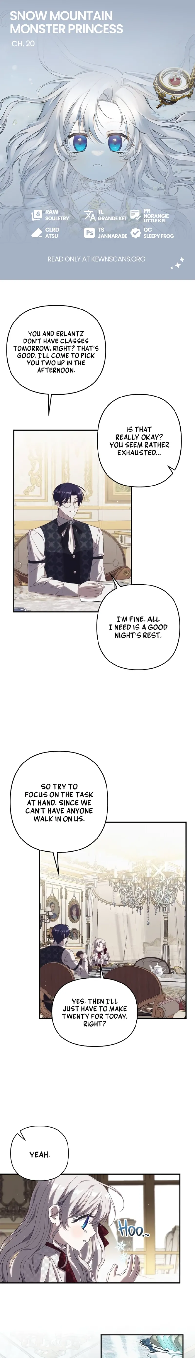 Snow Mountain Monster Princess Chapter 20 page 2