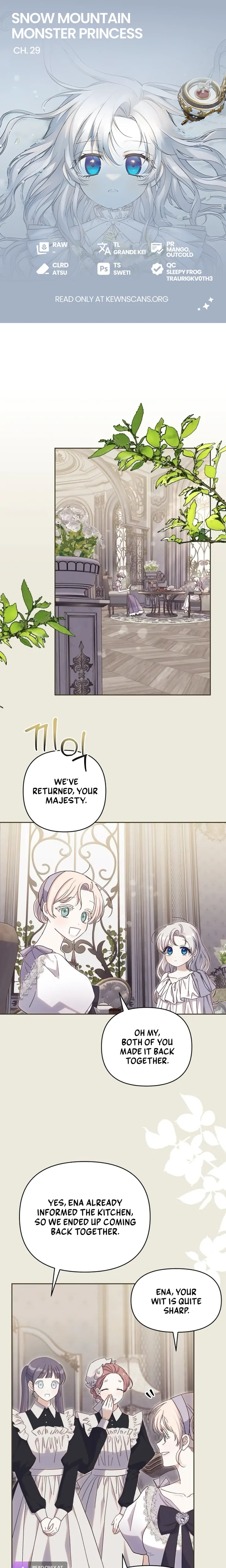 Snow Mountain Monster Princess Chapter 29 page 2