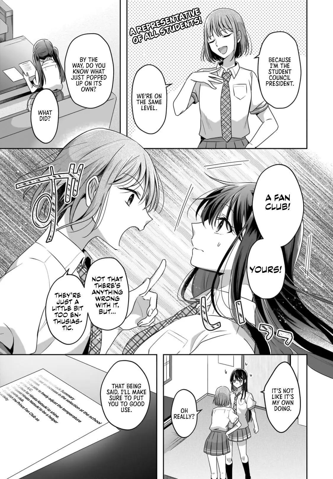 Snow Thaw & Love Letter Chapter 1 page 14