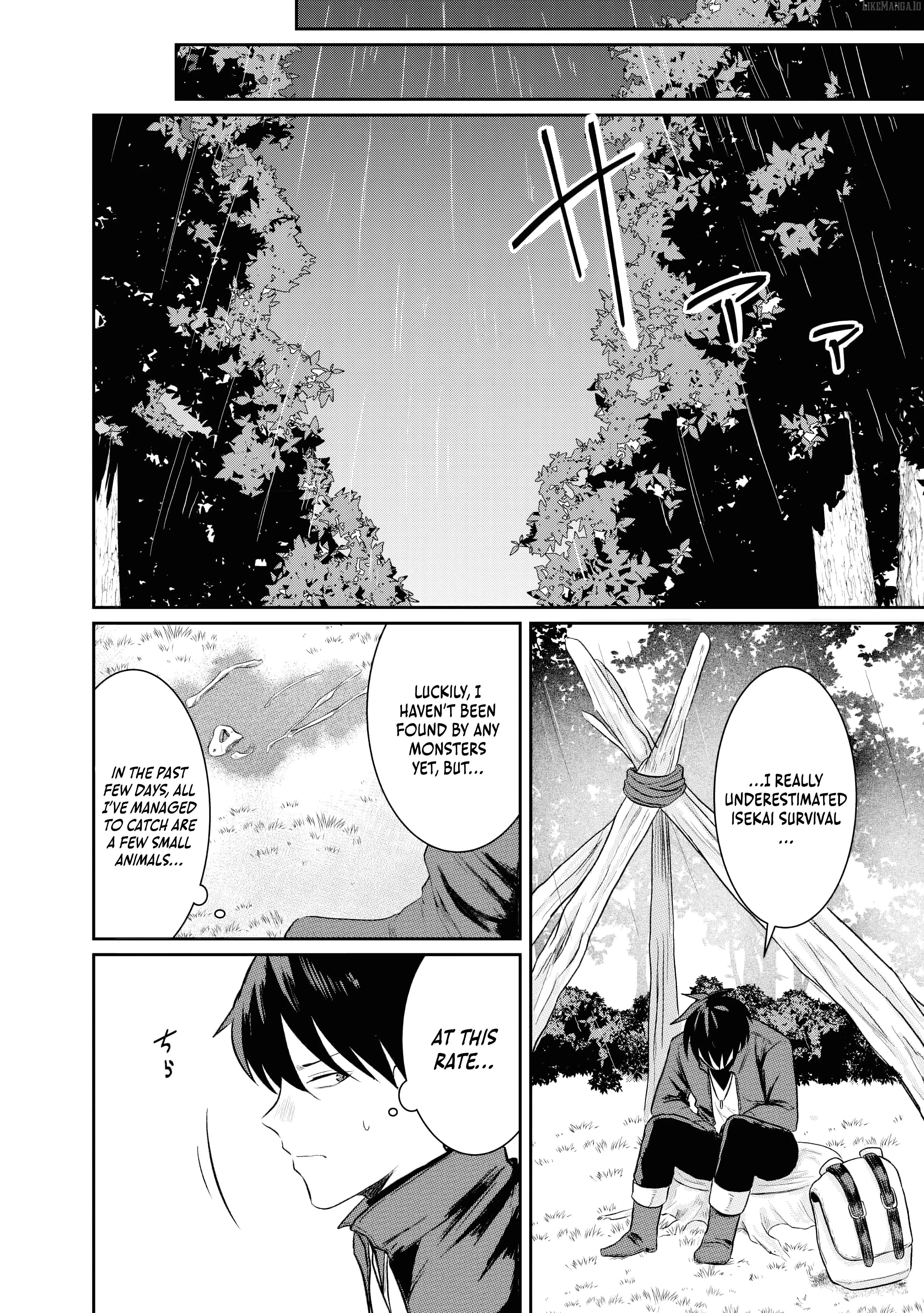 "Sono Hen no Kusa demo Kuttoke" to Tsuihou Sareta Munou Skill [Shokubutsugui] Mochi Tenseisha, Elf no Sato de Maboroshi no Shokubutsu o Tabete Musou Suru Chapter 1 page 13