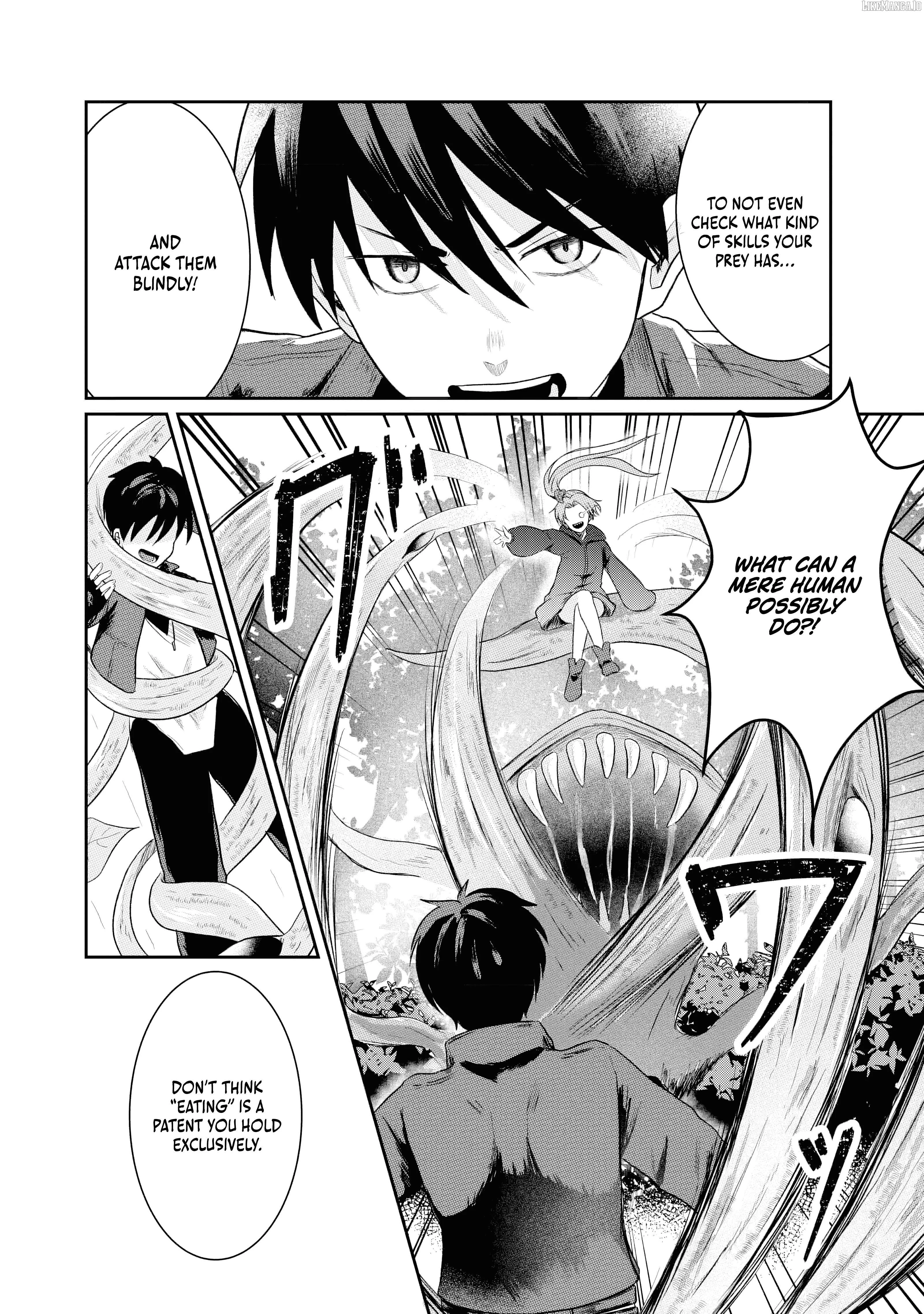 "Sono Hen no Kusa demo Kuttoke" to Tsuihou Sareta Munou Skill [Shokubutsugui] Mochi Tenseisha, Elf no Sato de Maboroshi no Shokubutsu o Tabete Musou Suru Chapter 1 page 20