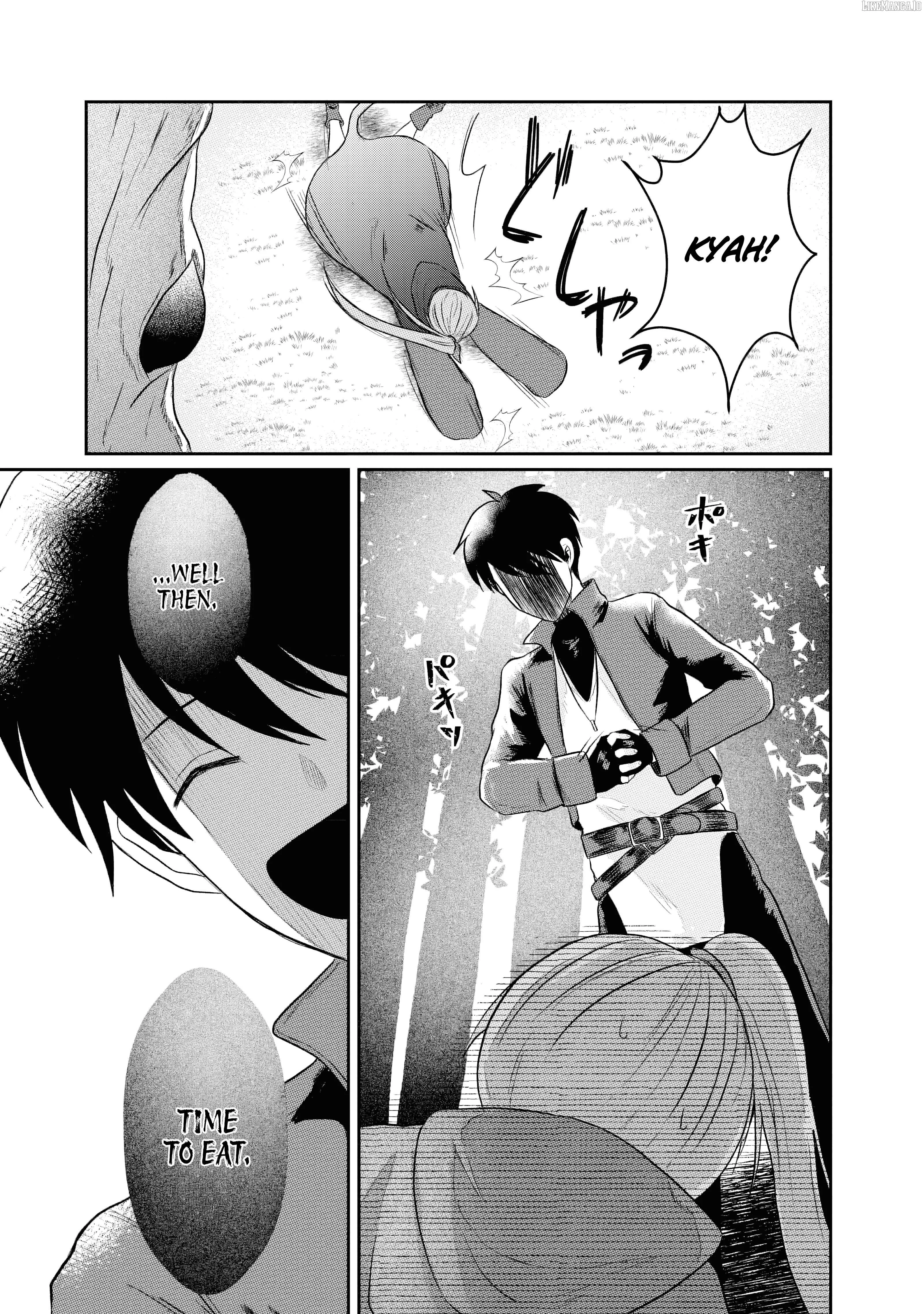 "Sono Hen no Kusa demo Kuttoke" to Tsuihou Sareta Munou Skill [Shokubutsugui] Mochi Tenseisha, Elf no Sato de Maboroshi no Shokubutsu o Tabete Musou Suru Chapter 1 page 26
