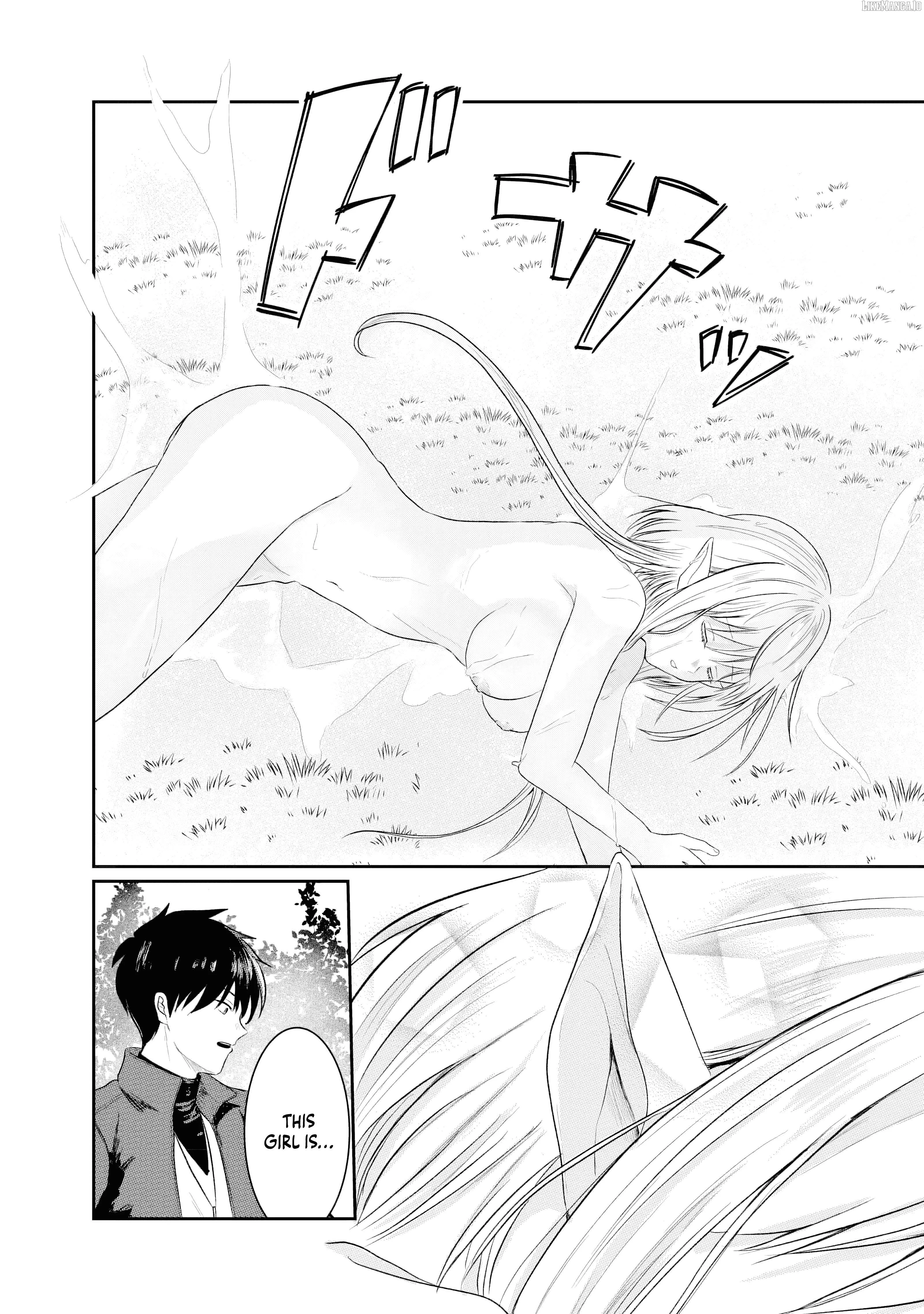 "Sono Hen no Kusa demo Kuttoke" to Tsuihou Sareta Munou Skill [Shokubutsugui] Mochi Tenseisha, Elf no Sato de Maboroshi no Shokubutsu o Tabete Musou Suru Chapter 1 page 29