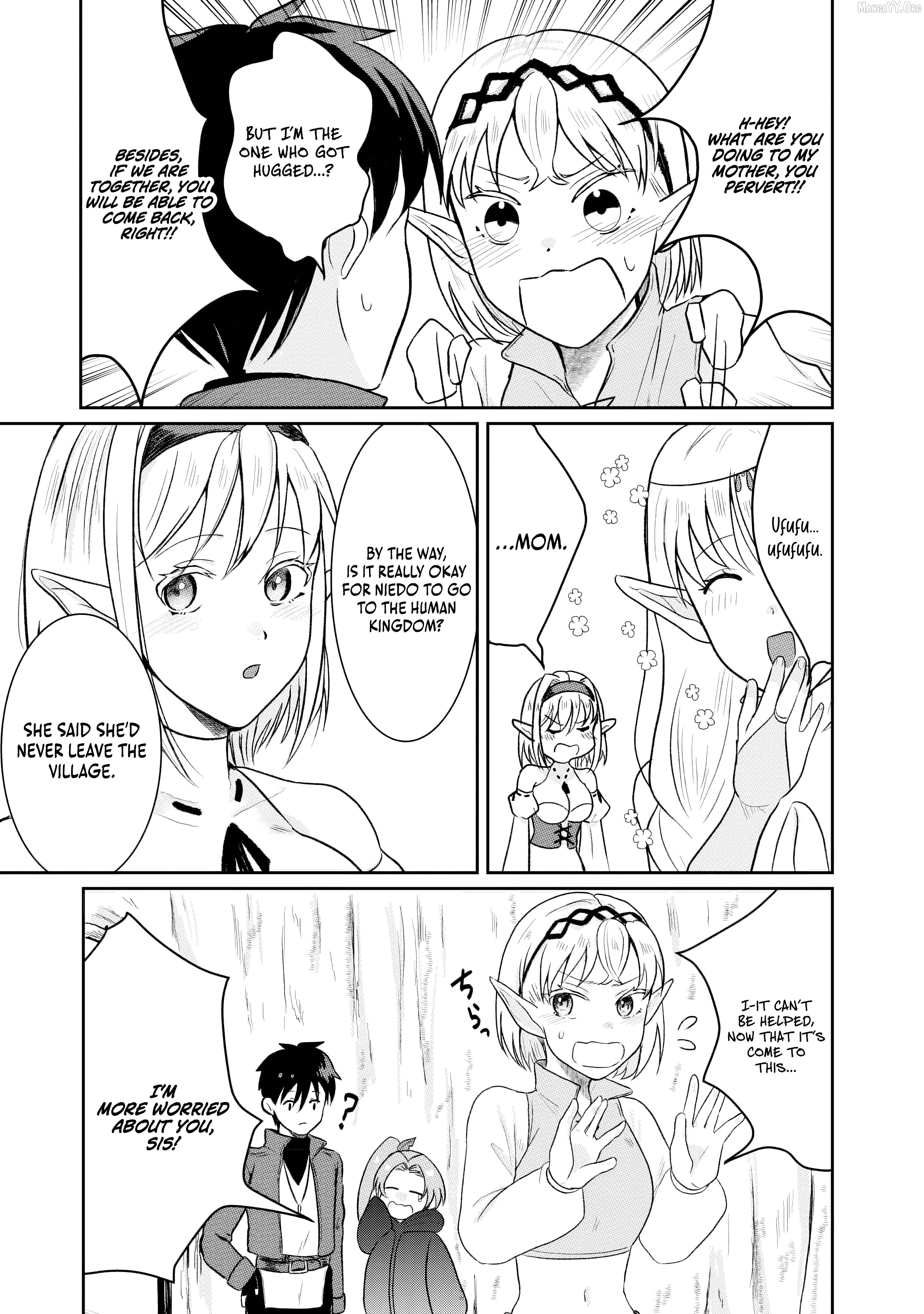 "Sono Hen no Kusa demo Kuttoke" to Tsuihou Sareta Munou Skill [Shokubutsugui] Mochi Tenseisha, Elf no Sato de Maboroshi no Shokubutsu o Tabete Musou Suru Chapter 10 page 10