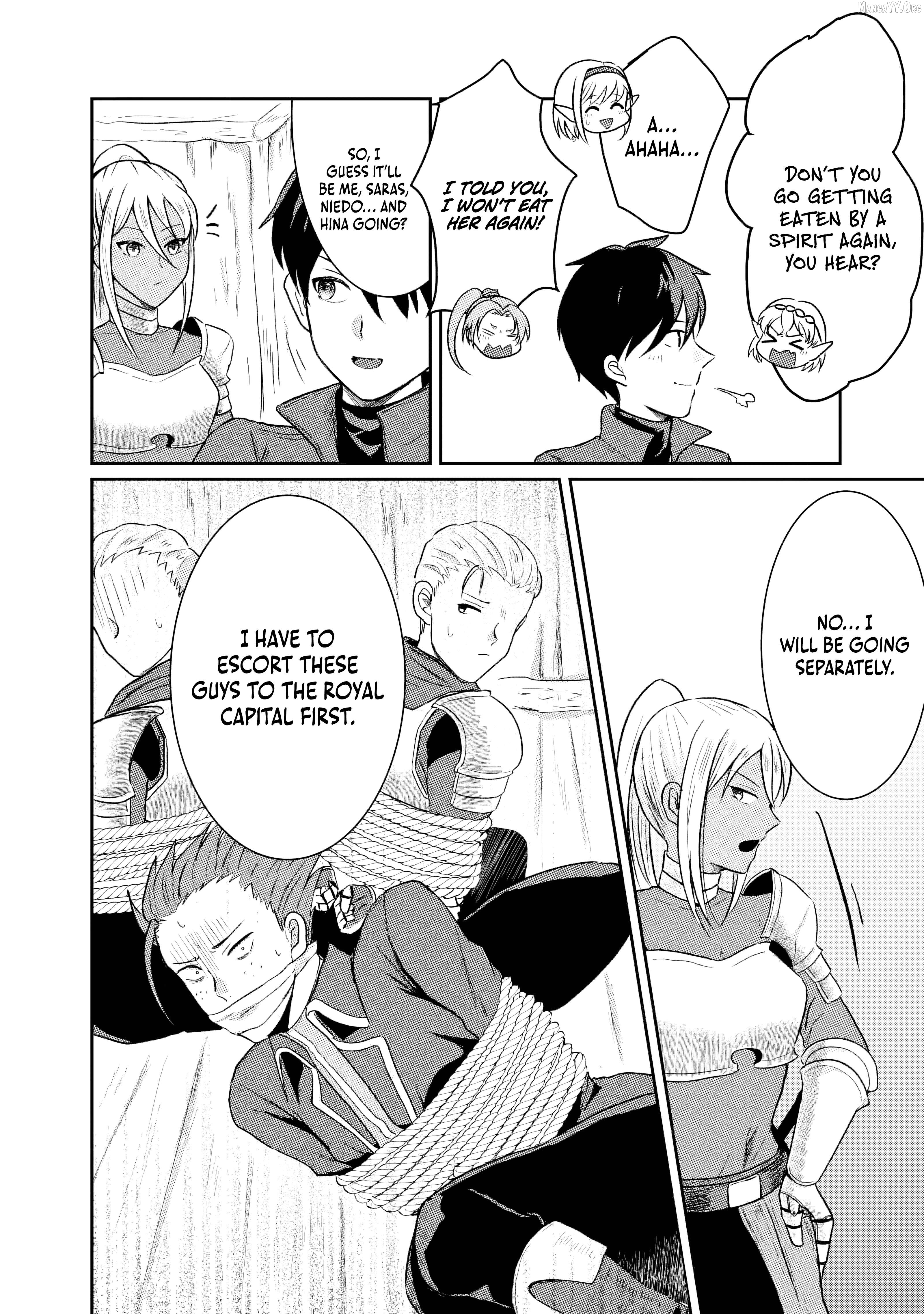 "Sono Hen no Kusa demo Kuttoke" to Tsuihou Sareta Munou Skill [Shokubutsugui] Mochi Tenseisha, Elf no Sato de Maboroshi no Shokubutsu o Tabete Musou Suru Chapter 10 page 11