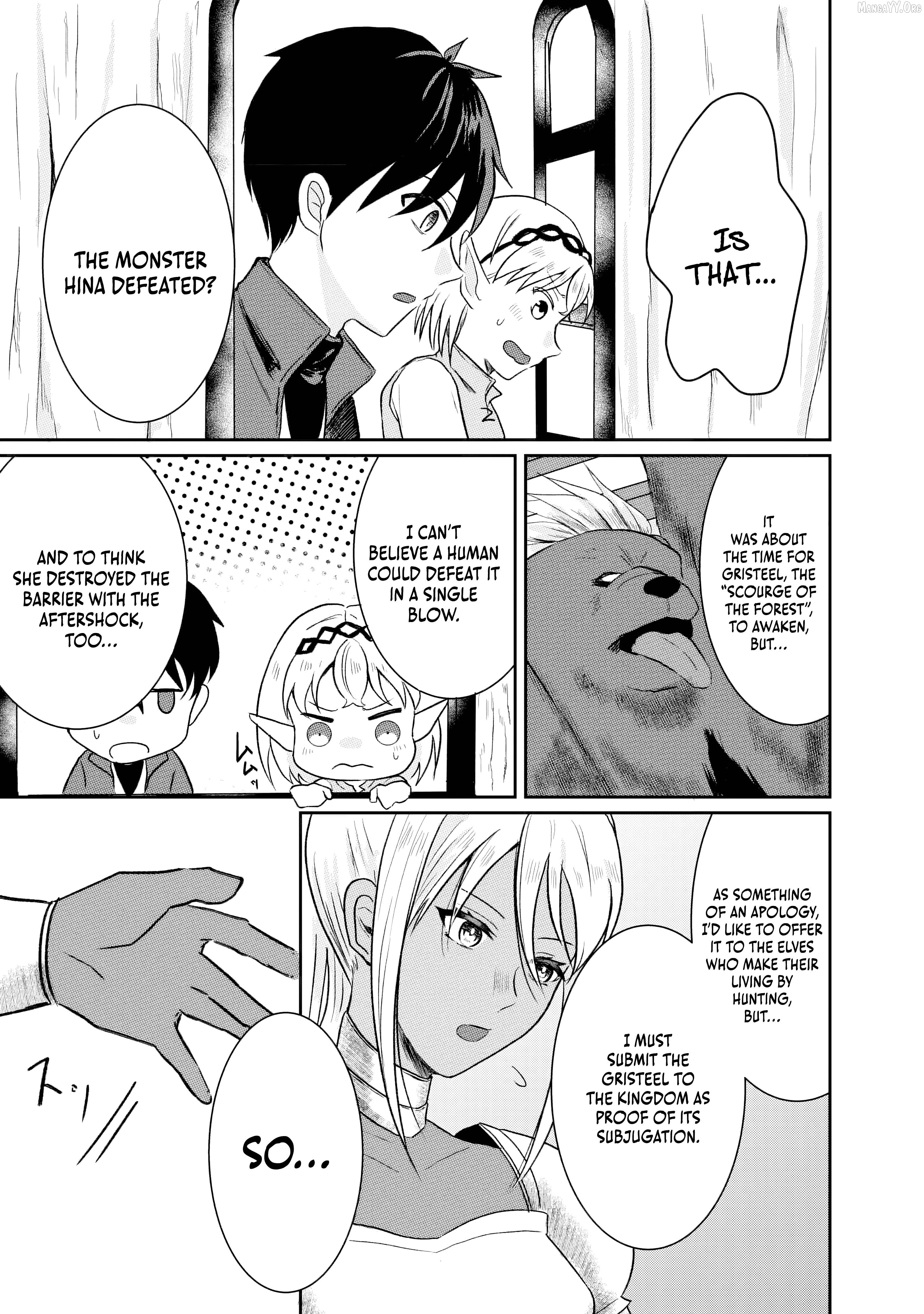 "Sono Hen no Kusa demo Kuttoke" to Tsuihou Sareta Munou Skill [Shokubutsugui] Mochi Tenseisha, Elf no Sato de Maboroshi no Shokubutsu o Tabete Musou Suru Chapter 10 page 14