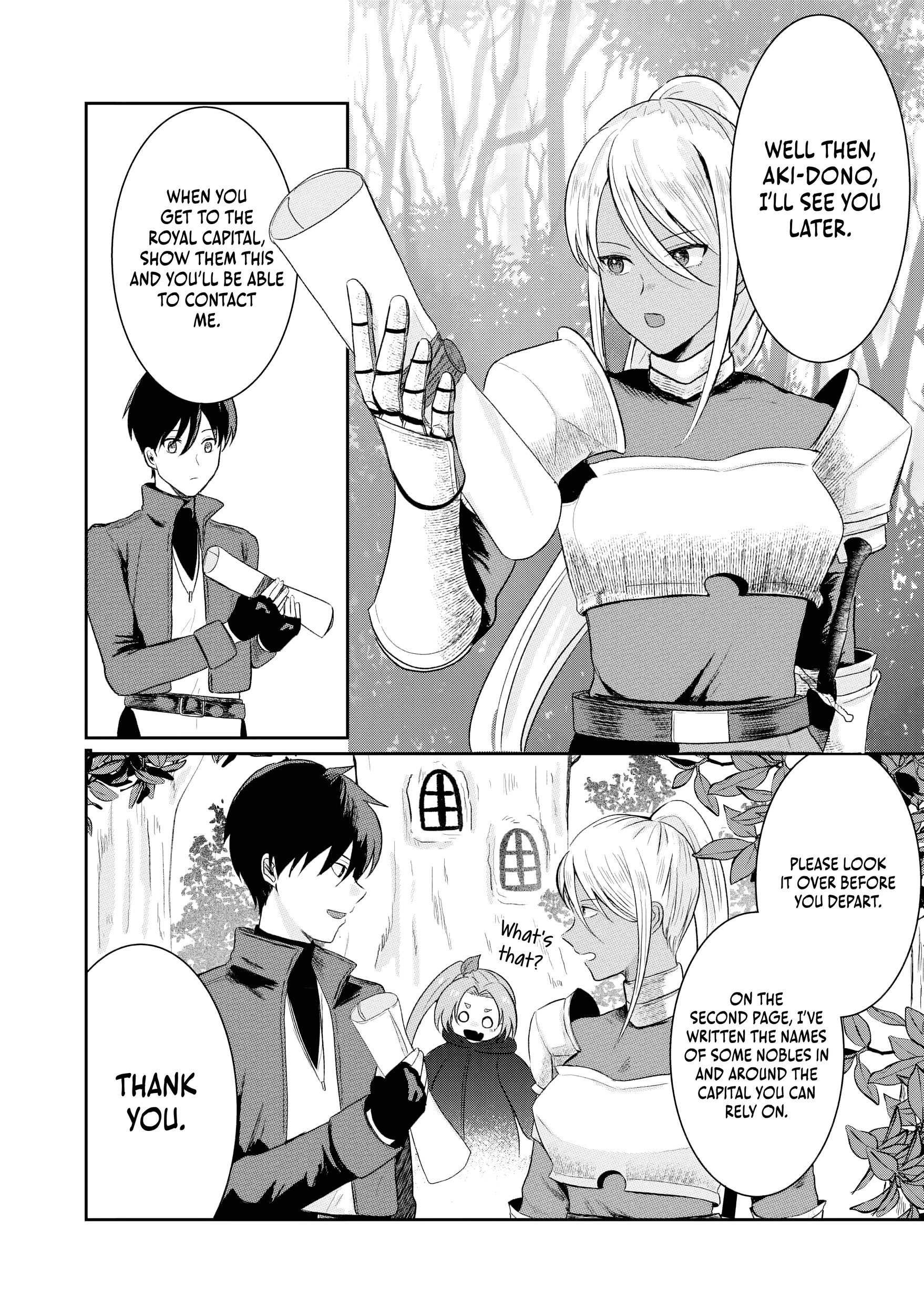 "Sono Hen no Kusa demo Kuttoke" to Tsuihou Sareta Munou Skill [Shokubutsugui] Mochi Tenseisha, Elf no Sato de Maboroshi no Shokubutsu o Tabete Musou Suru Chapter 11 page 4