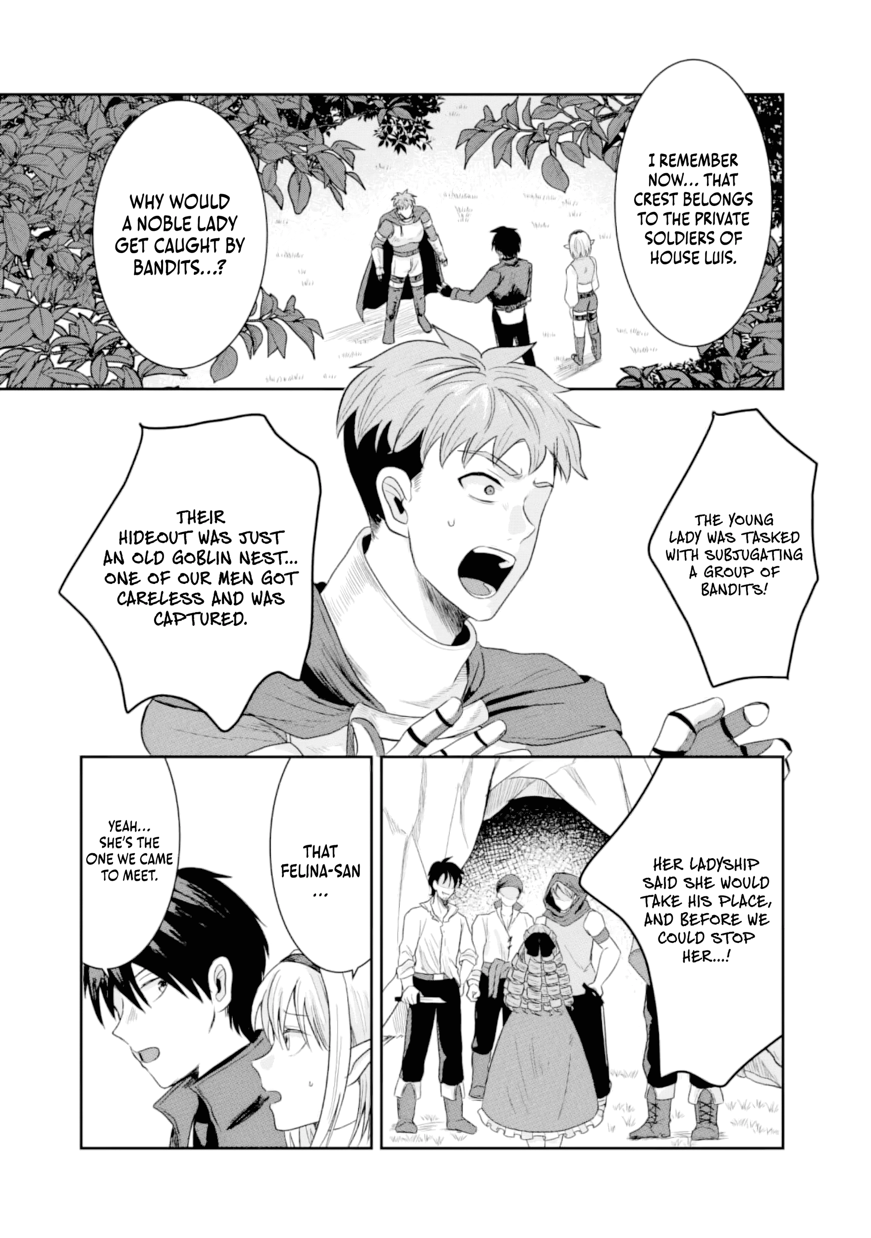 "Sono Hen no Kusa demo Kuttoke" to Tsuihou Sareta Munou Skill [Shokubutsugui] Mochi Tenseisha, Elf no Sato de Maboroshi no Shokubutsu o Tabete Musou Suru Chapter 13 page 10