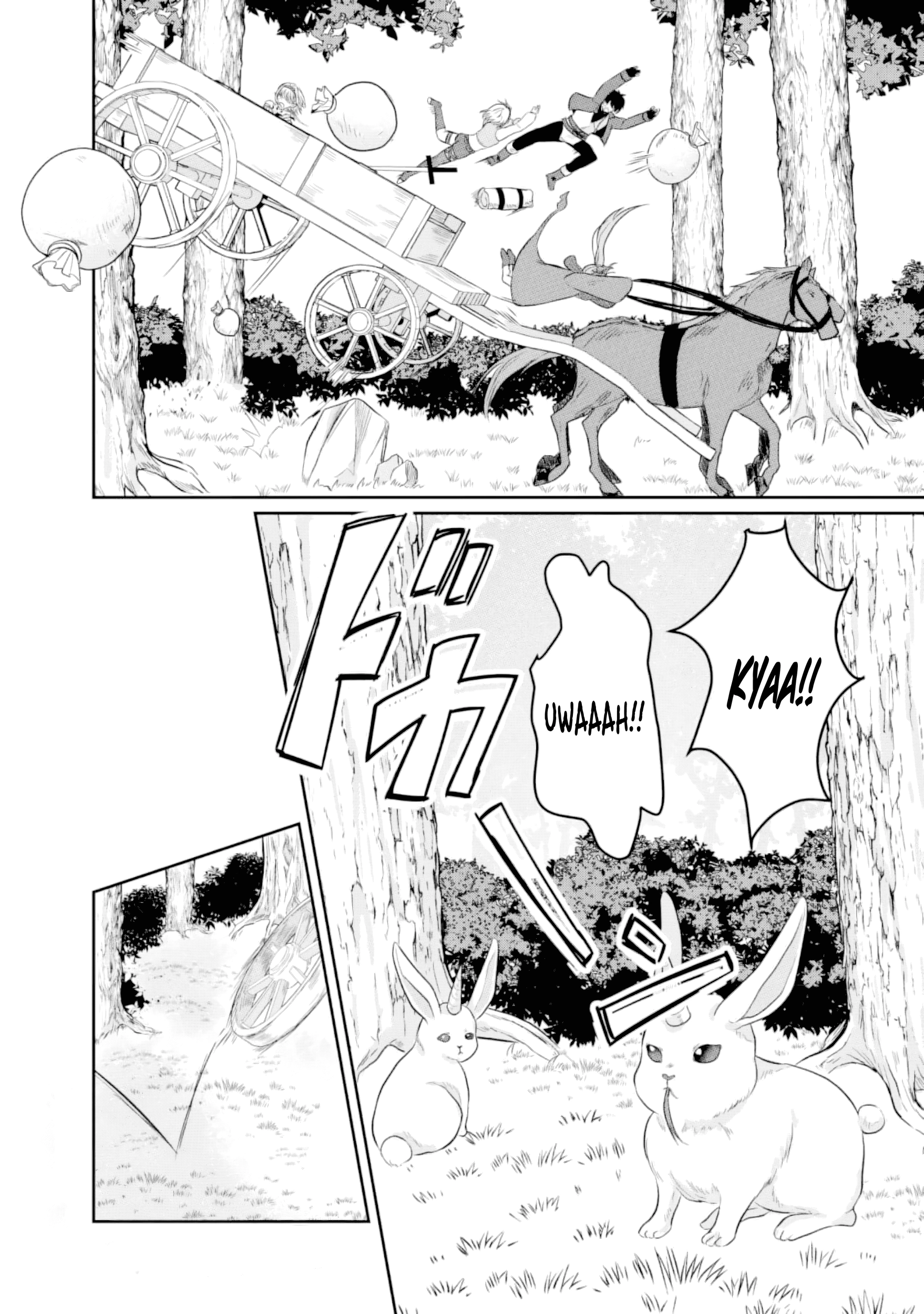 "Sono Hen no Kusa demo Kuttoke" to Tsuihou Sareta Munou Skill [Shokubutsugui] Mochi Tenseisha, Elf no Sato de Maboroshi no Shokubutsu o Tabete Musou Suru Chapter 13 page 5
