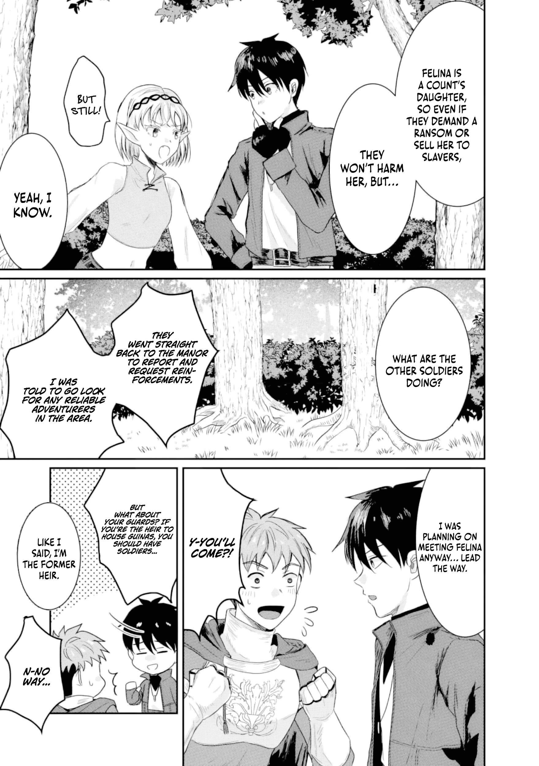 "Sono Hen no Kusa demo Kuttoke" to Tsuihou Sareta Munou Skill [Shokubutsugui] Mochi Tenseisha, Elf no Sato de Maboroshi no Shokubutsu o Tabete Musou Suru Chapter 13 page 14