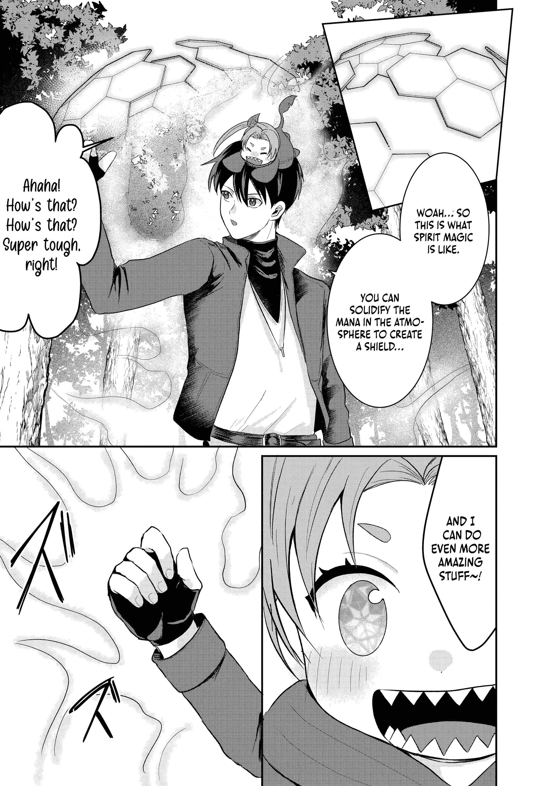 "Sono Hen no Kusa demo Kuttoke" to Tsuihou Sareta Munou Skill [Shokubutsugui] Mochi Tenseisha, Elf no Sato de Maboroshi no Shokubutsu o Tabete Musou Suru Chapter 15 page 12