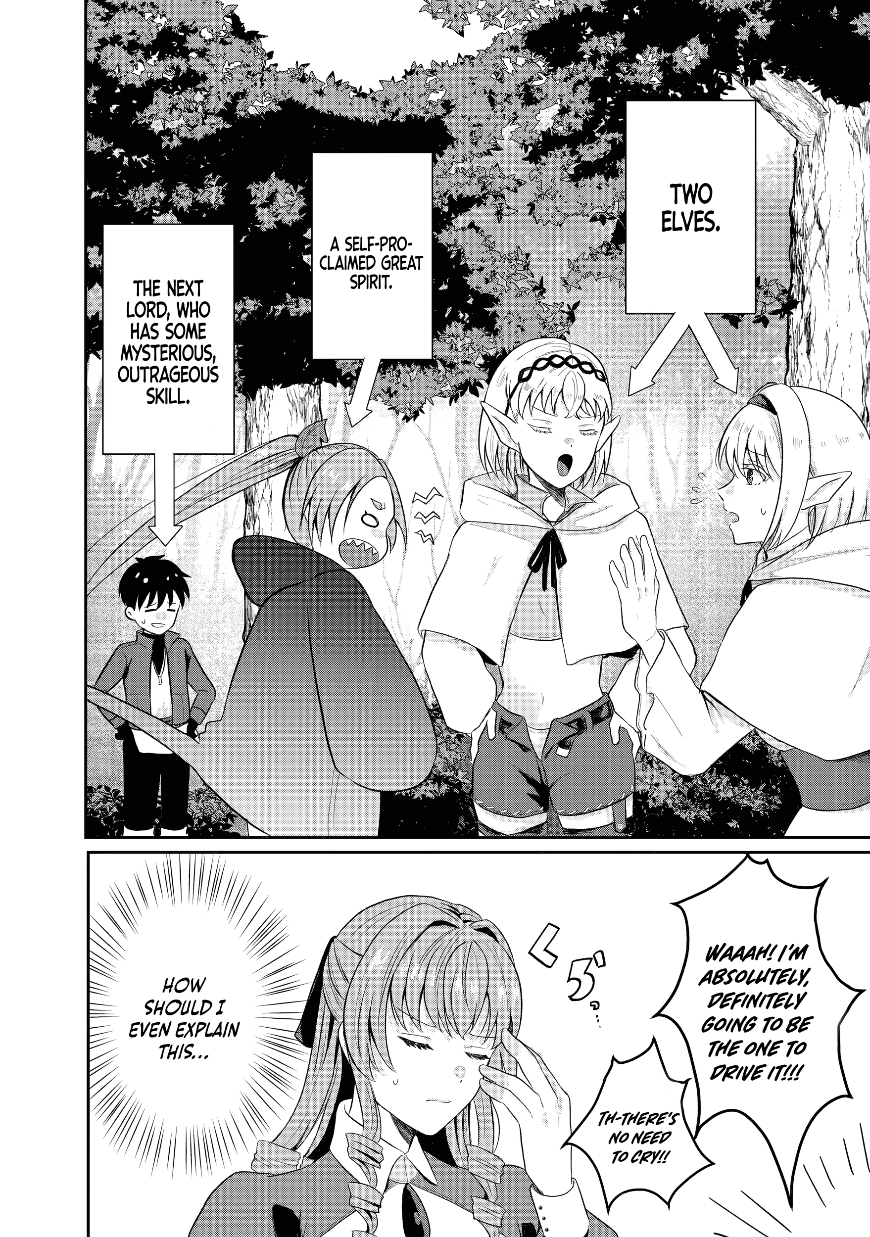 "Sono Hen no Kusa demo Kuttoke" to Tsuihou Sareta Munou Skill [Shokubutsugui] Mochi Tenseisha, Elf no Sato de Maboroshi no Shokubutsu o Tabete Musou Suru Chapter 16 page 8