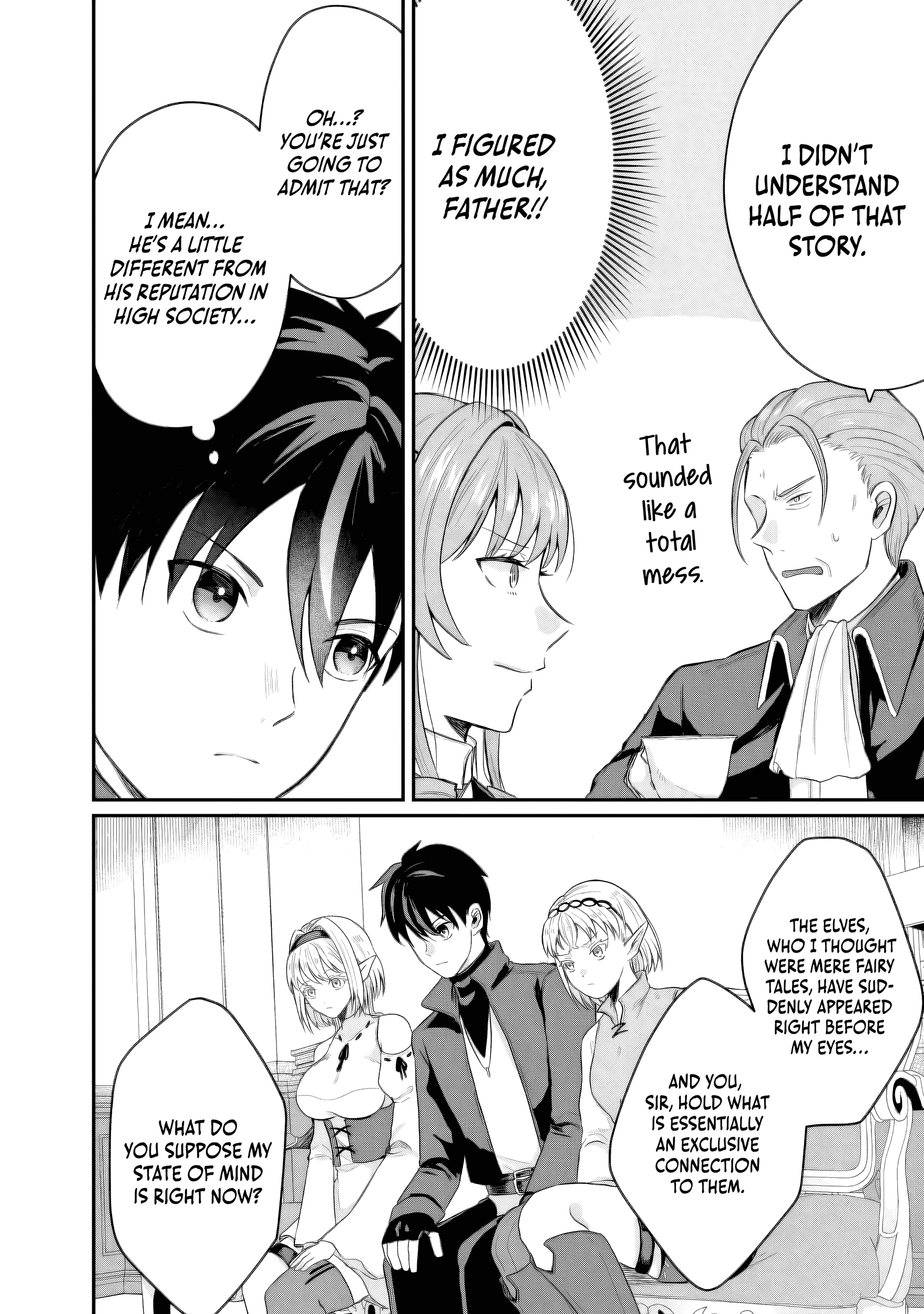 "Sono Hen no Kusa demo Kuttoke" to Tsuihou Sareta Munou Skill [Shokubutsugui] Mochi Tenseisha, Elf no Sato de Maboroshi no Shokubutsu o Tabete Musou Suru Chapter 17 page 5