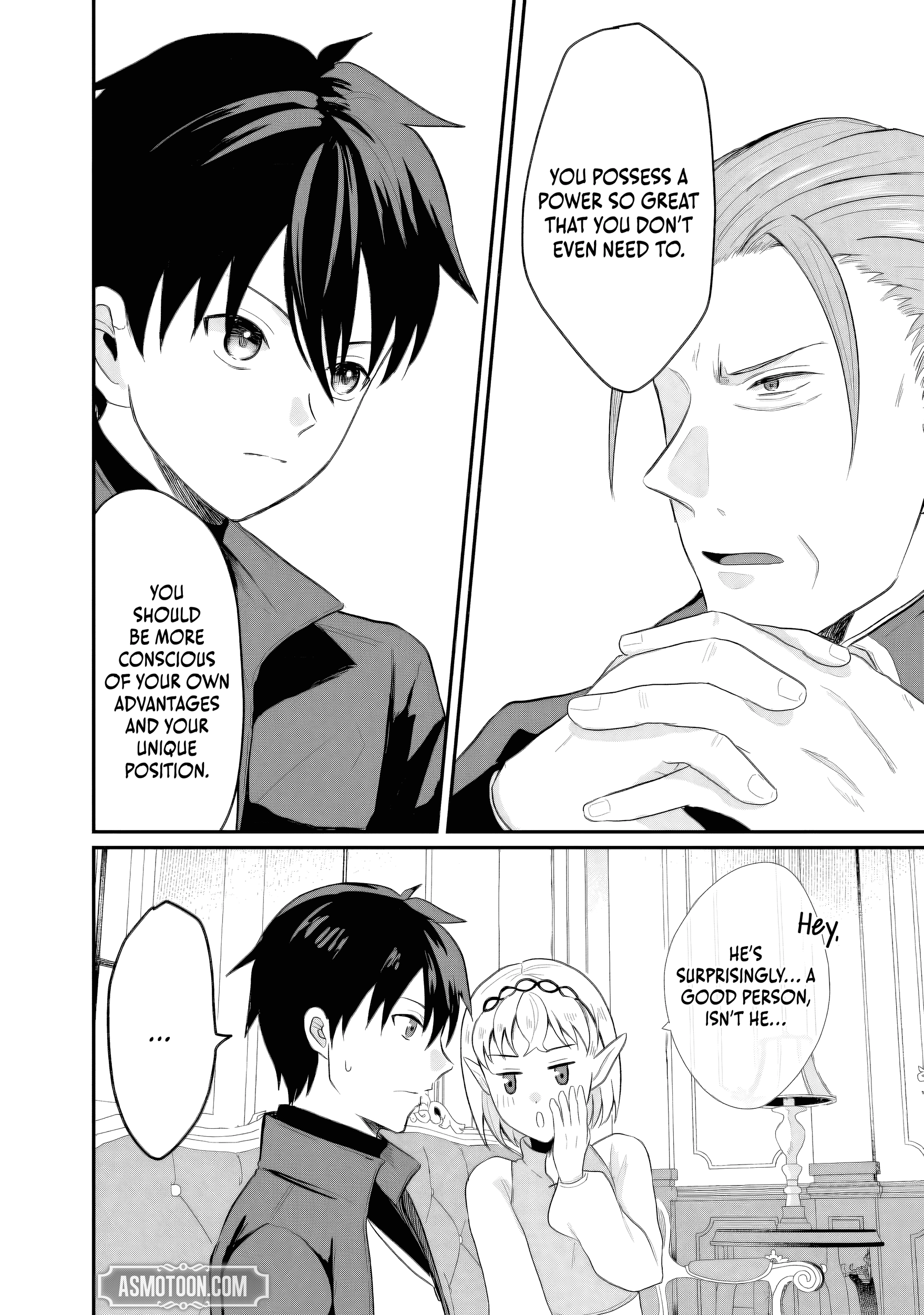 "Sono Hen no Kusa demo Kuttoke" to Tsuihou Sareta Munou Skill [Shokubutsugui] Mochi Tenseisha, Elf no Sato de Maboroshi no Shokubutsu o Tabete Musou Suru Chapter 17 page 7
