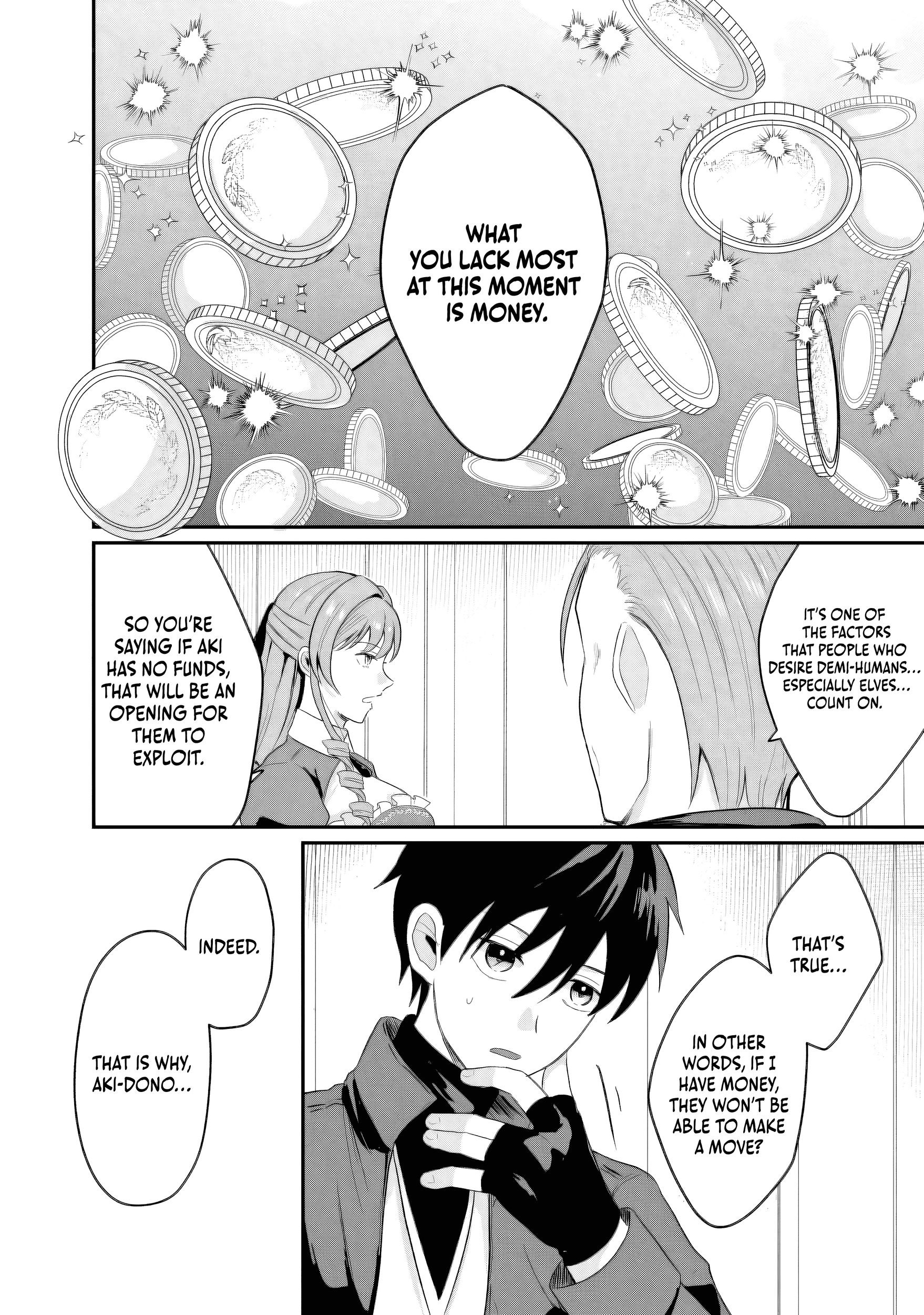 "Sono Hen no Kusa demo Kuttoke" to Tsuihou Sareta Munou Skill [Shokubutsugui] Mochi Tenseisha, Elf no Sato de Maboroshi no Shokubutsu o Tabete Musou Suru Chapter 17 page 17