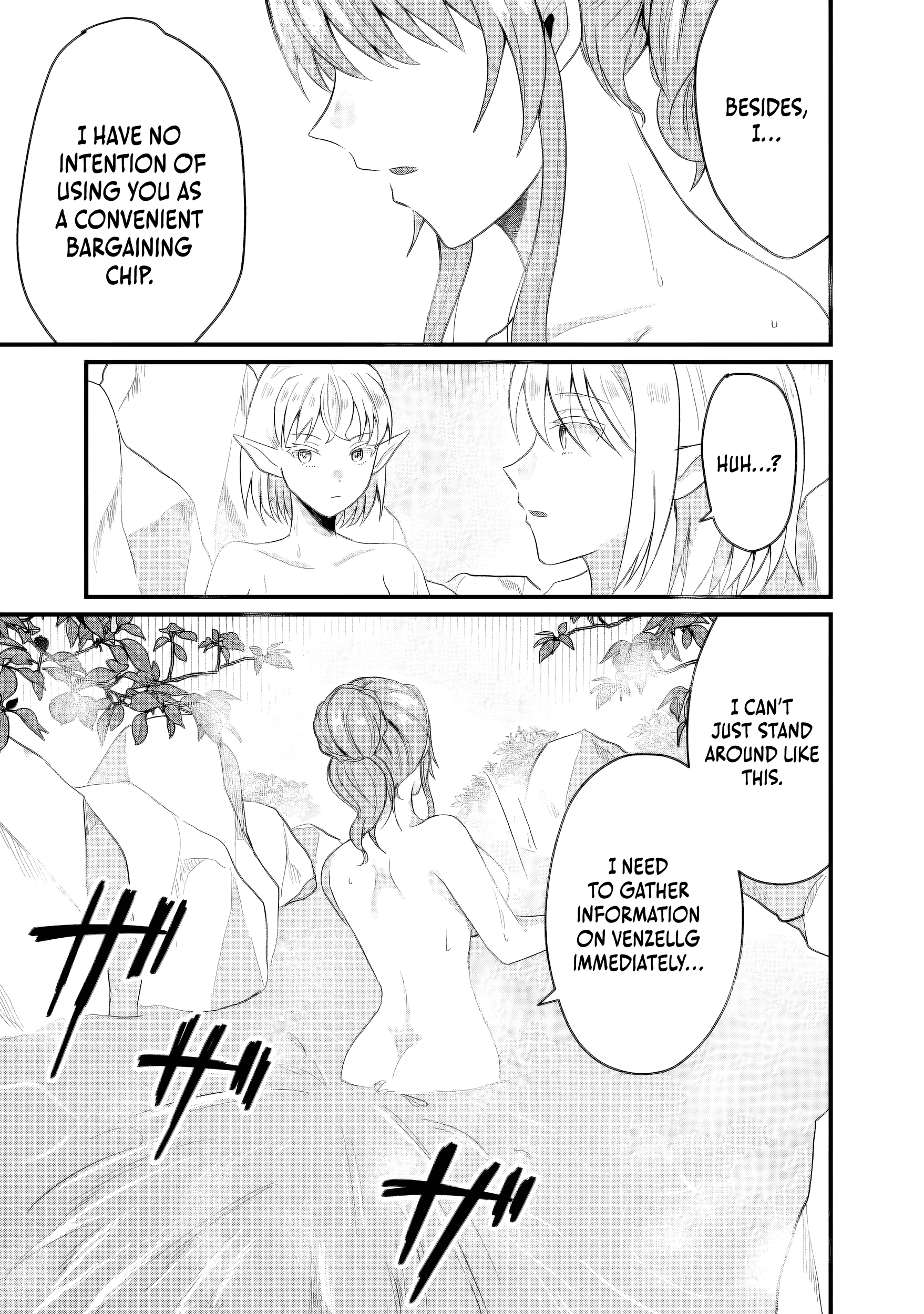 "Sono Hen no Kusa demo Kuttoke" to Tsuihou Sareta Munou Skill [Shokubutsugui] Mochi Tenseisha, Elf no Sato de Maboroshi no Shokubutsu o Tabete Musou Suru Chapter 18 page 10