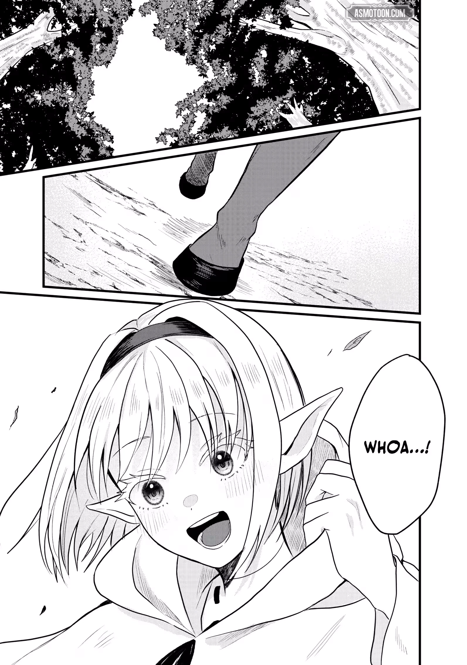 "Sono Hen no Kusa demo Kuttoke" to Tsuihou Sareta Munou Skill [Shokubutsugui] Mochi Tenseisha, Elf no Sato de Maboroshi no Shokubutsu o Tabete Musou Suru Chapter 19 page 14
