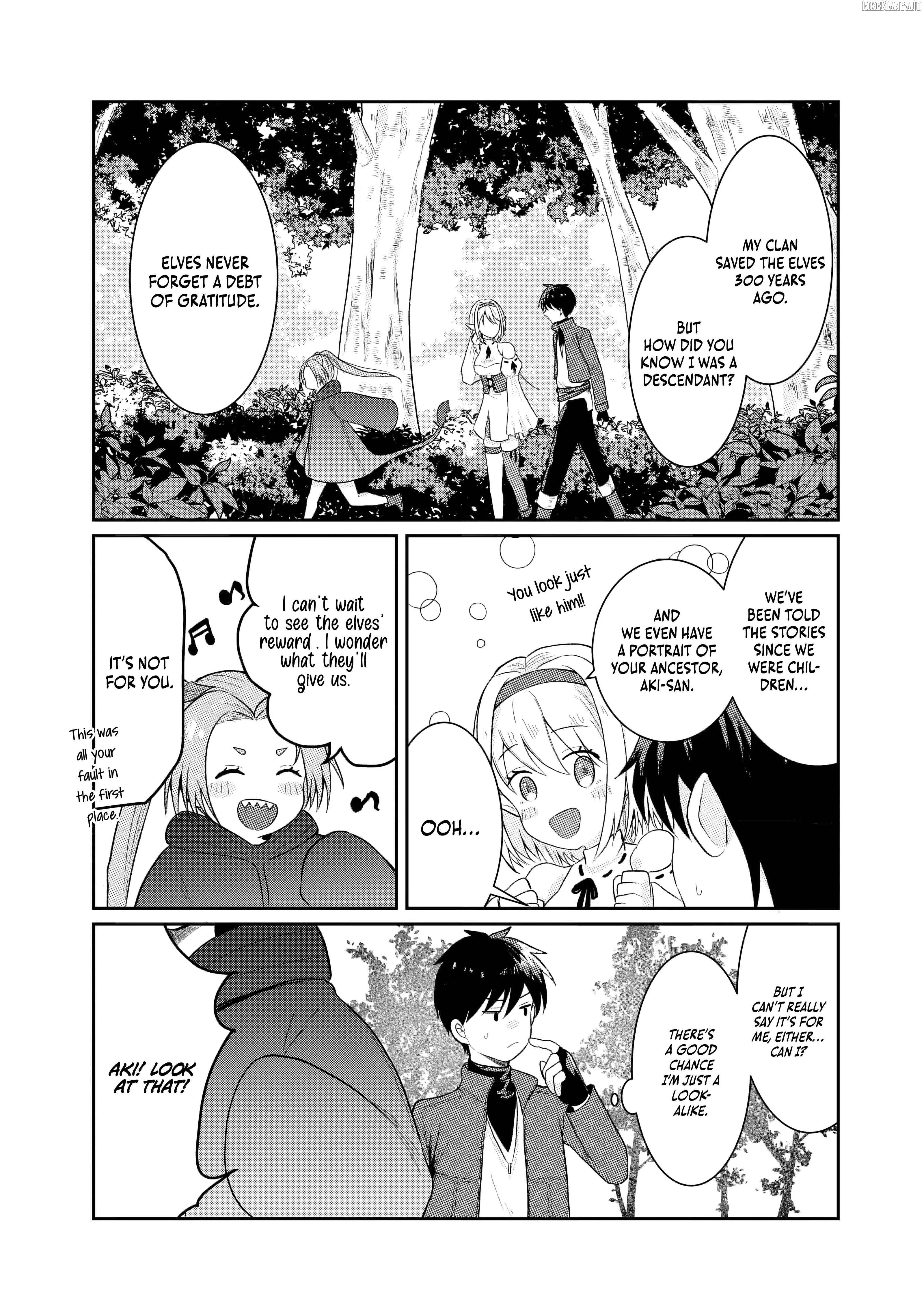 "Sono Hen no Kusa demo Kuttoke" to Tsuihou Sareta Munou Skill [Shokubutsugui] Mochi Tenseisha, Elf no Sato de Maboroshi no Shokubutsu o Tabete Musou Suru Chapter 2 page 17