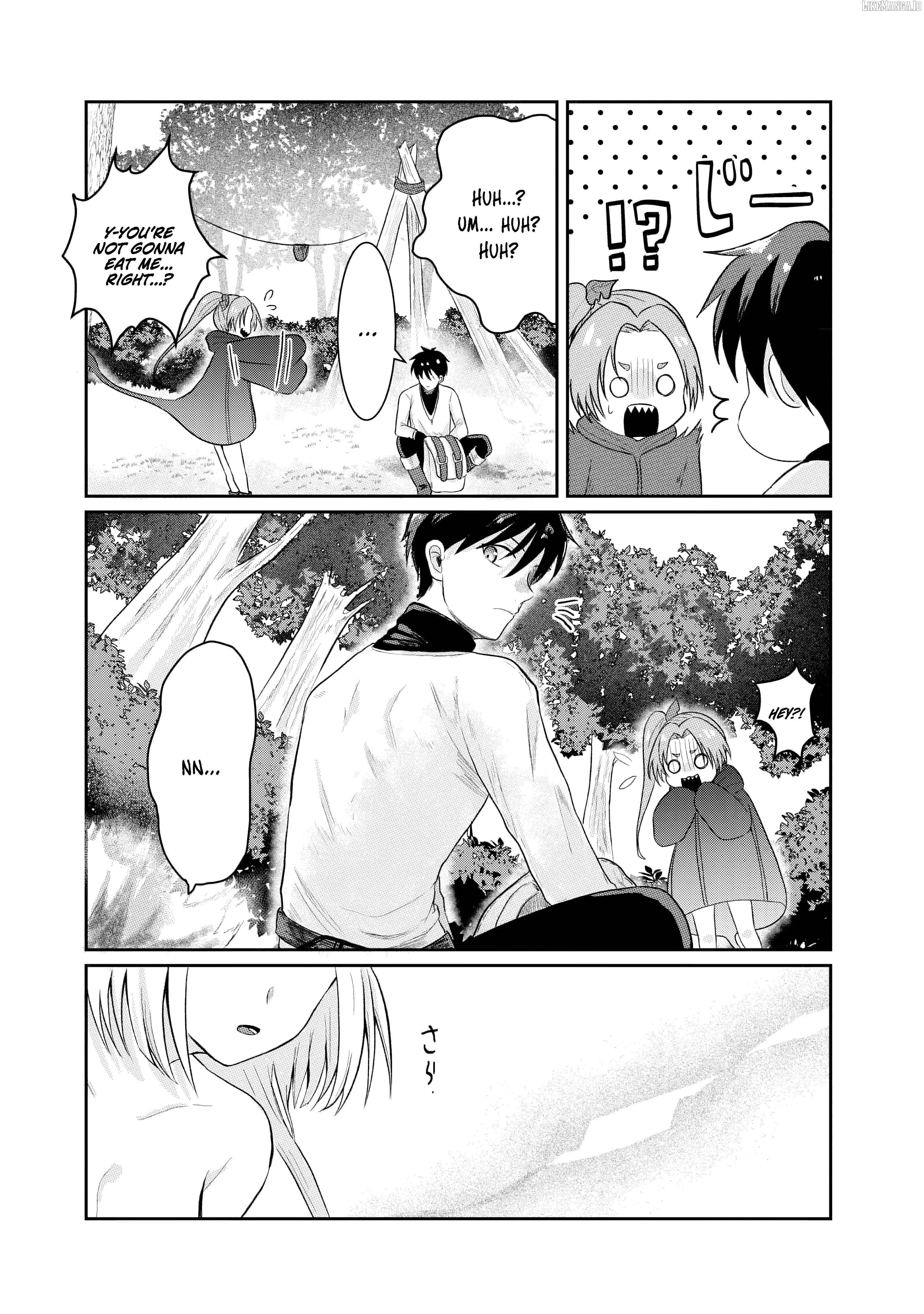 "Sono Hen no Kusa demo Kuttoke" to Tsuihou Sareta Munou Skill [Shokubutsugui] Mochi Tenseisha, Elf no Sato de Maboroshi no Shokubutsu o Tabete Musou Suru Chapter 2 page 8
