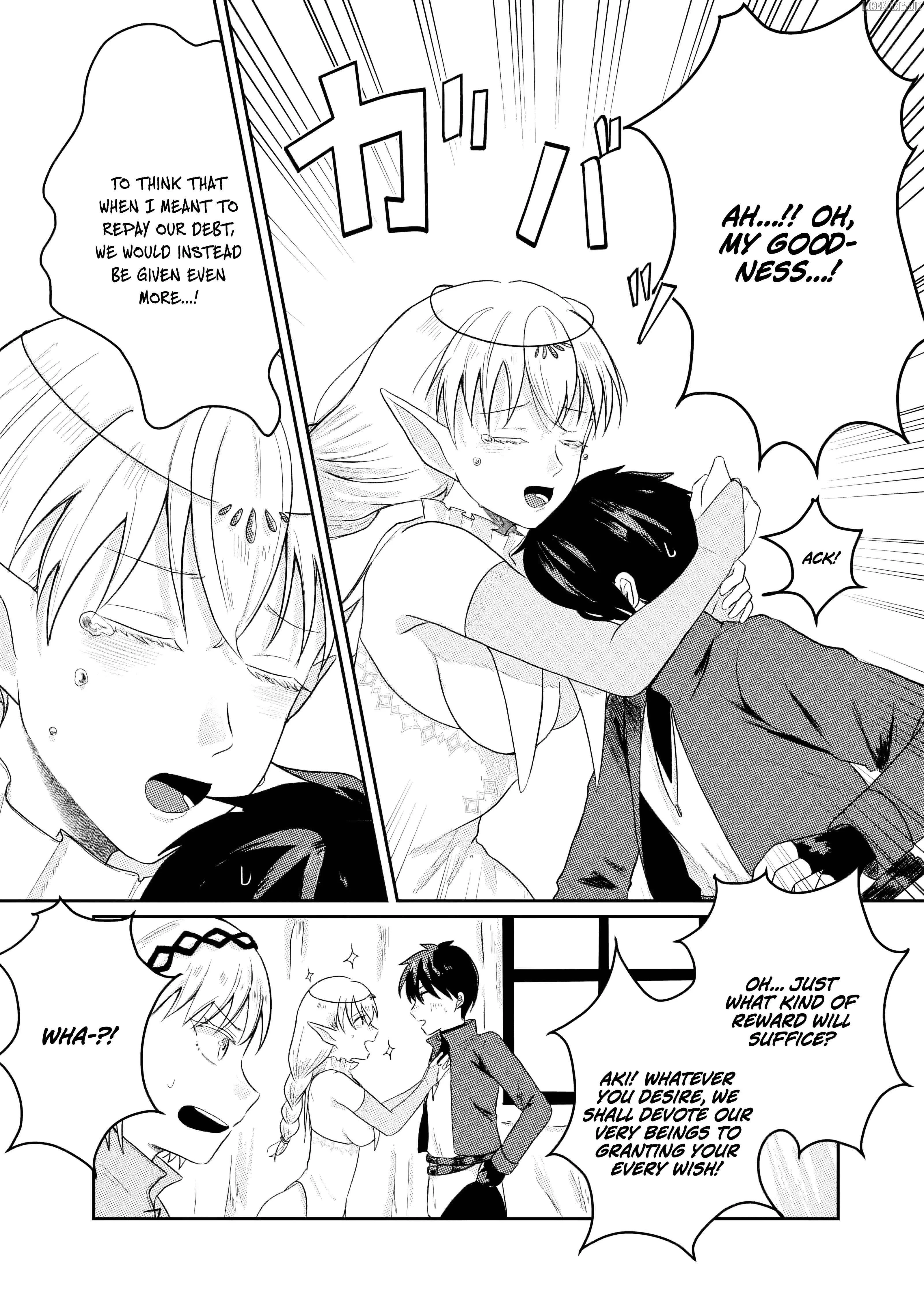 "Sono Hen no Kusa demo Kuttoke" to Tsuihou Sareta Munou Skill [Shokubutsugui] Mochi Tenseisha, Elf no Sato de Maboroshi no Shokubutsu o Tabete Musou Suru Chapter 2 page 35