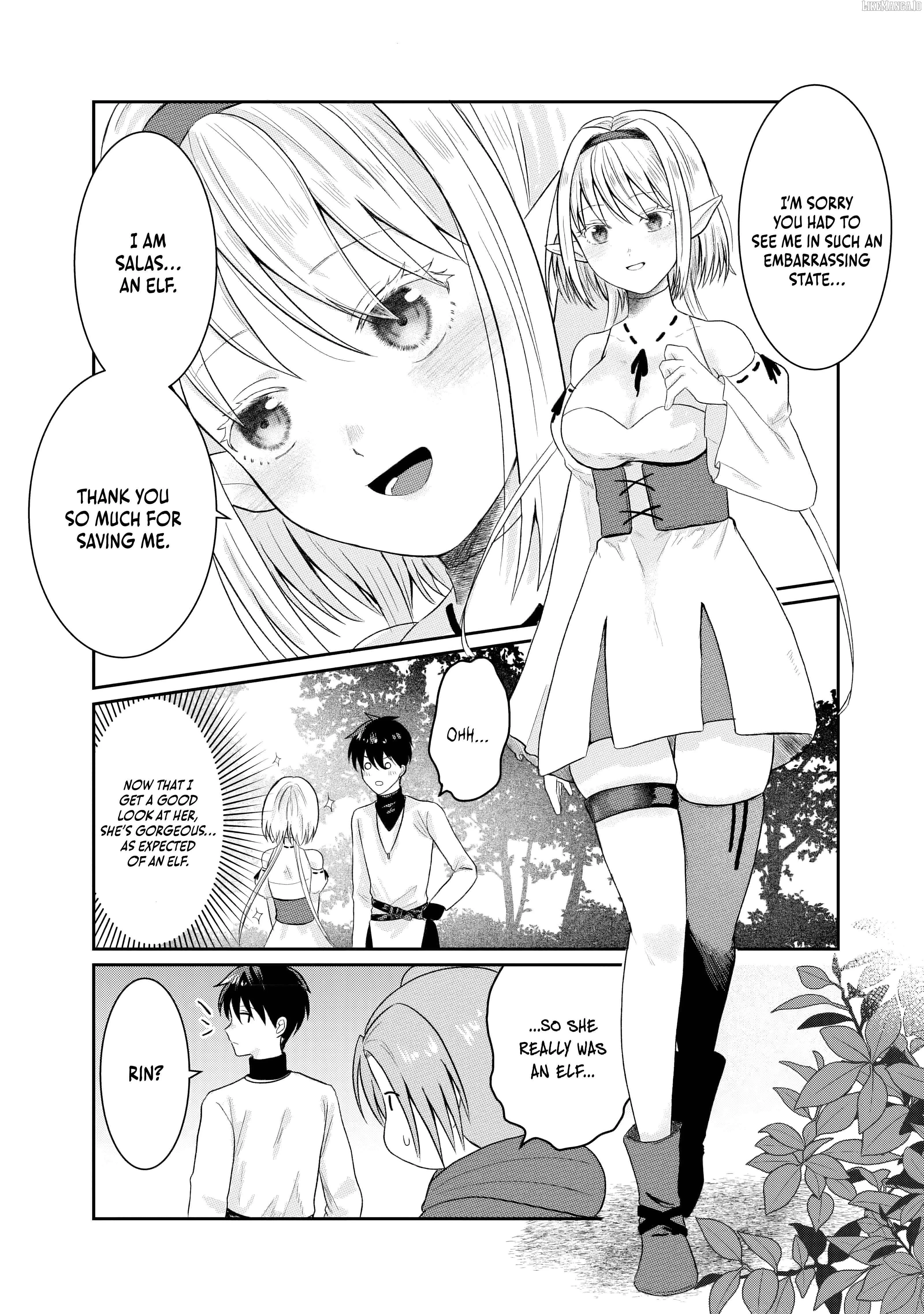 "Sono Hen no Kusa demo Kuttoke" to Tsuihou Sareta Munou Skill [Shokubutsugui] Mochi Tenseisha, Elf no Sato de Maboroshi no Shokubutsu o Tabete Musou Suru Chapter 2 page 13