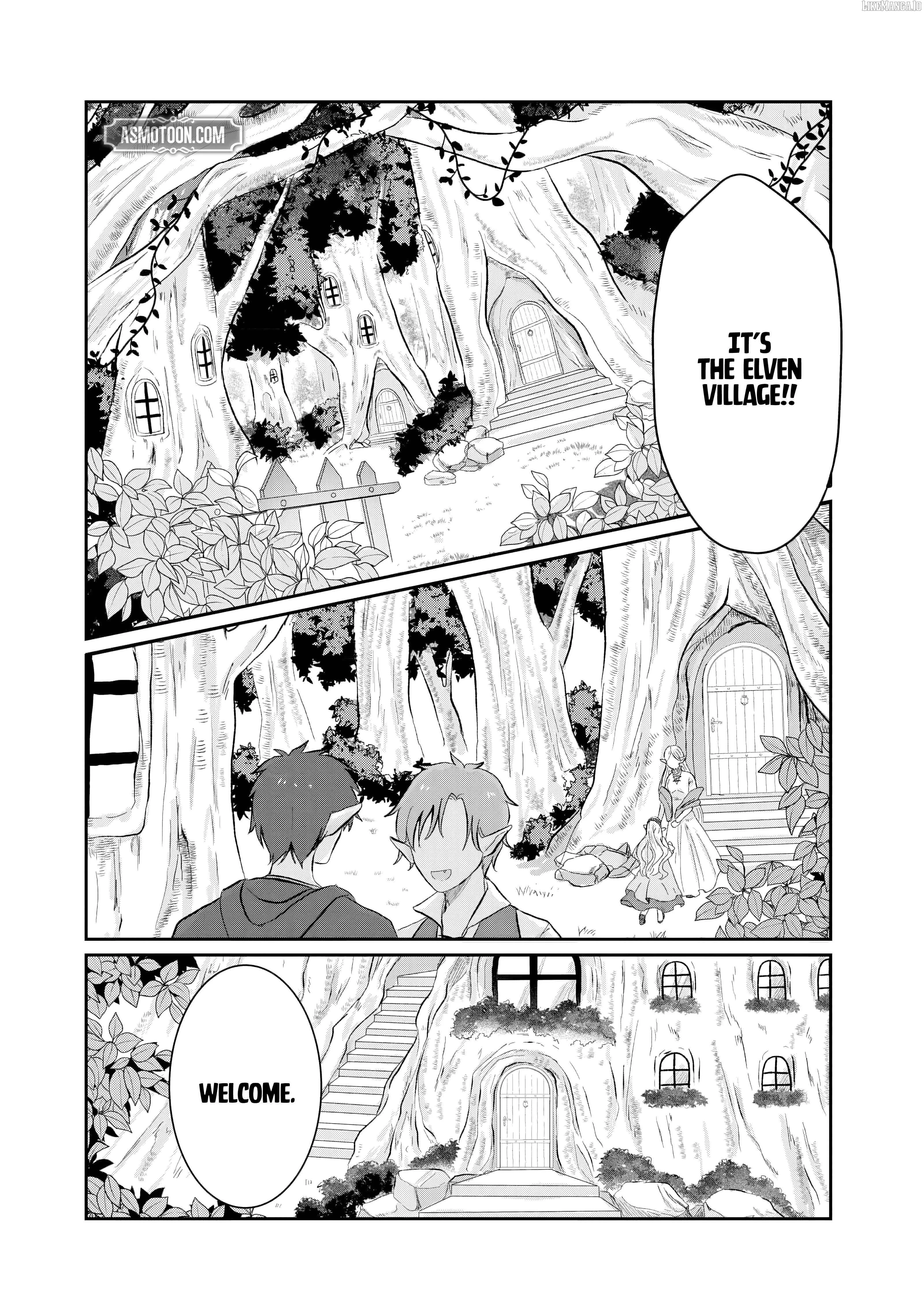 "Sono Hen no Kusa demo Kuttoke" to Tsuihou Sareta Munou Skill [Shokubutsugui] Mochi Tenseisha, Elf no Sato de Maboroshi no Shokubutsu o Tabete Musou Suru Chapter 2 page 18