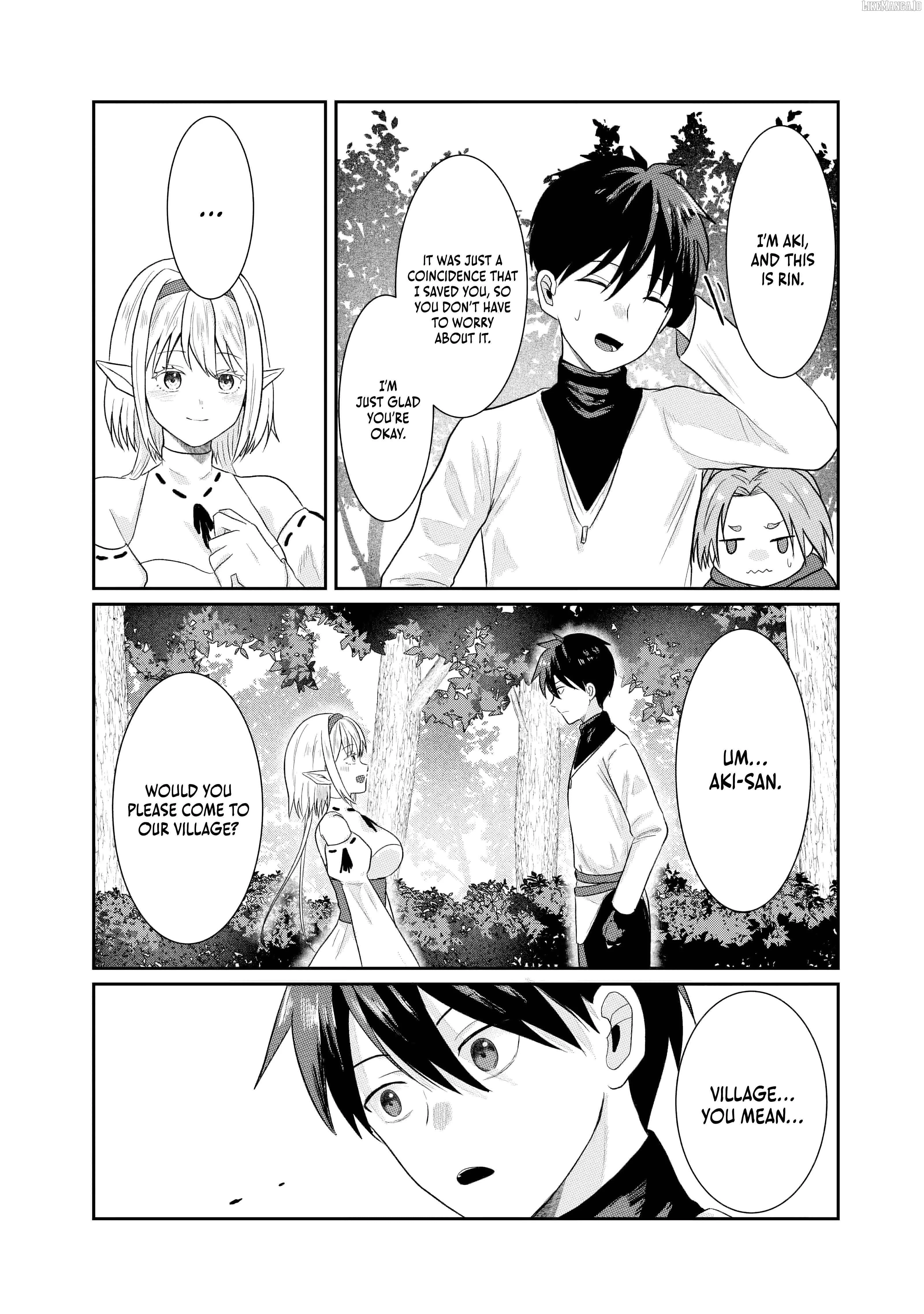 "Sono Hen no Kusa demo Kuttoke" to Tsuihou Sareta Munou Skill [Shokubutsugui] Mochi Tenseisha, Elf no Sato de Maboroshi no Shokubutsu o Tabete Musou Suru Chapter 2 page 15