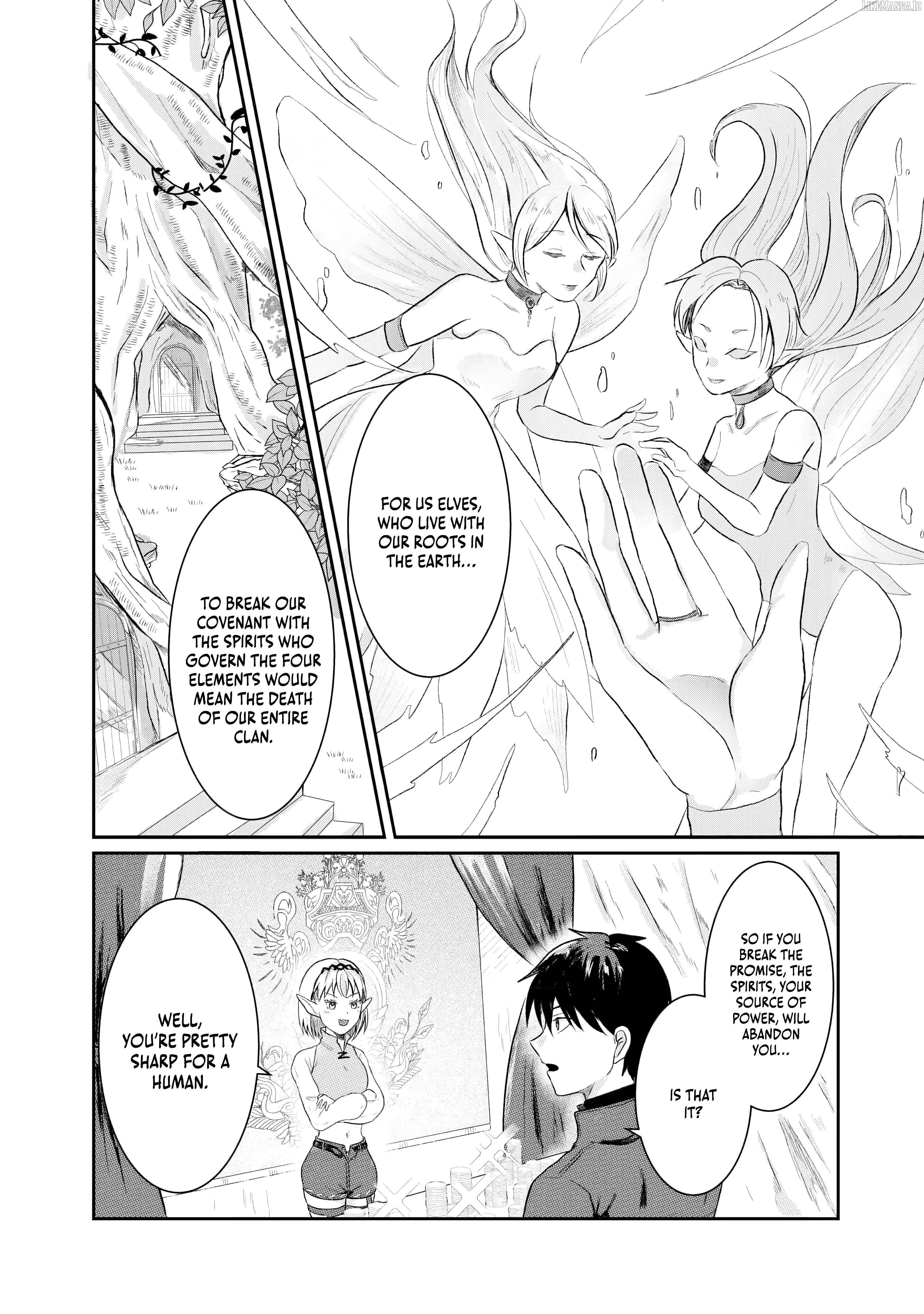 "Sono Hen no Kusa demo Kuttoke" to Tsuihou Sareta Munou Skill [Shokubutsugui] Mochi Tenseisha, Elf no Sato de Maboroshi no Shokubutsu o Tabete Musou Suru Chapter 2 page 27
