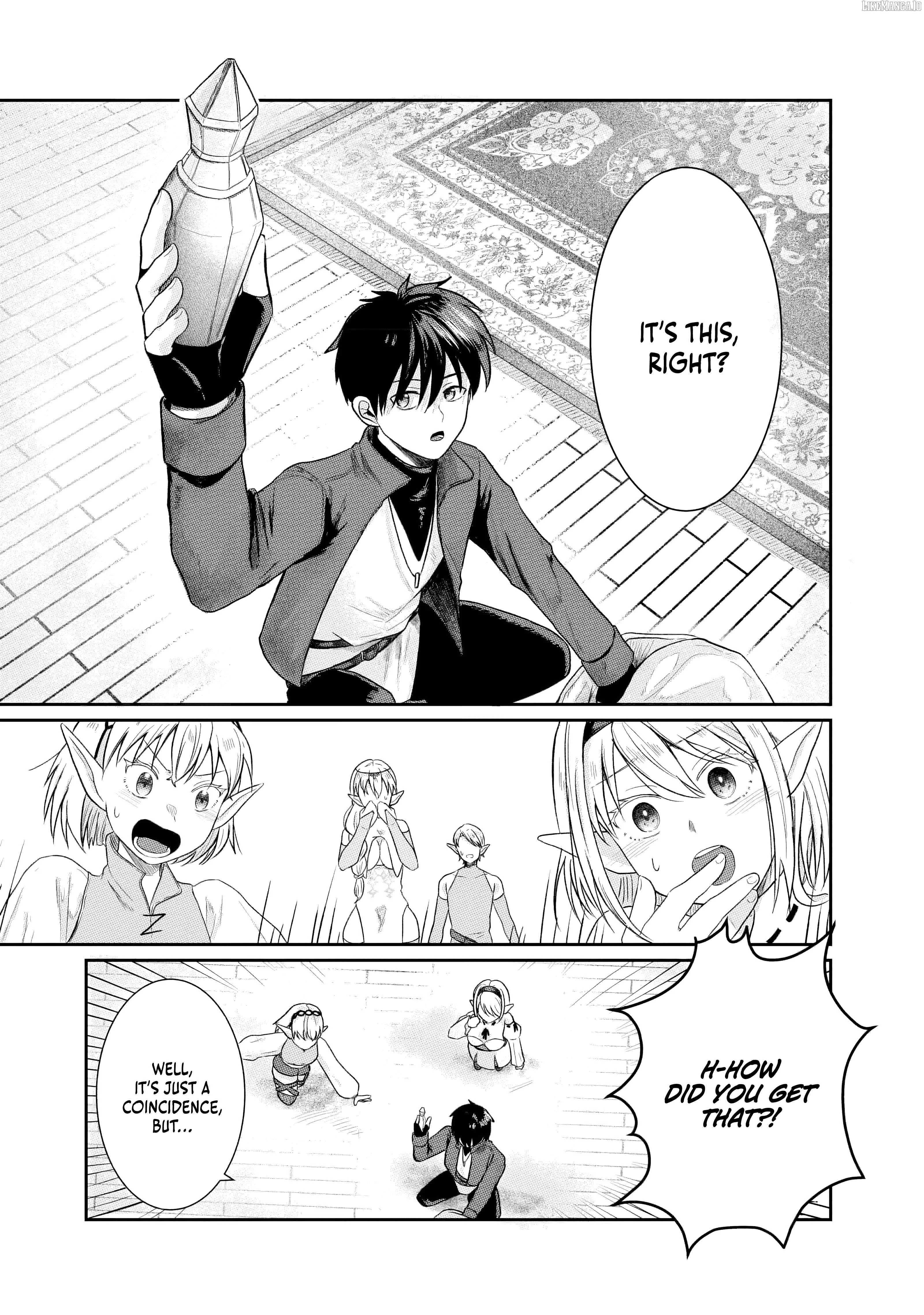 "Sono Hen no Kusa demo Kuttoke" to Tsuihou Sareta Munou Skill [Shokubutsugui] Mochi Tenseisha, Elf no Sato de Maboroshi no Shokubutsu o Tabete Musou Suru Chapter 2 page 32