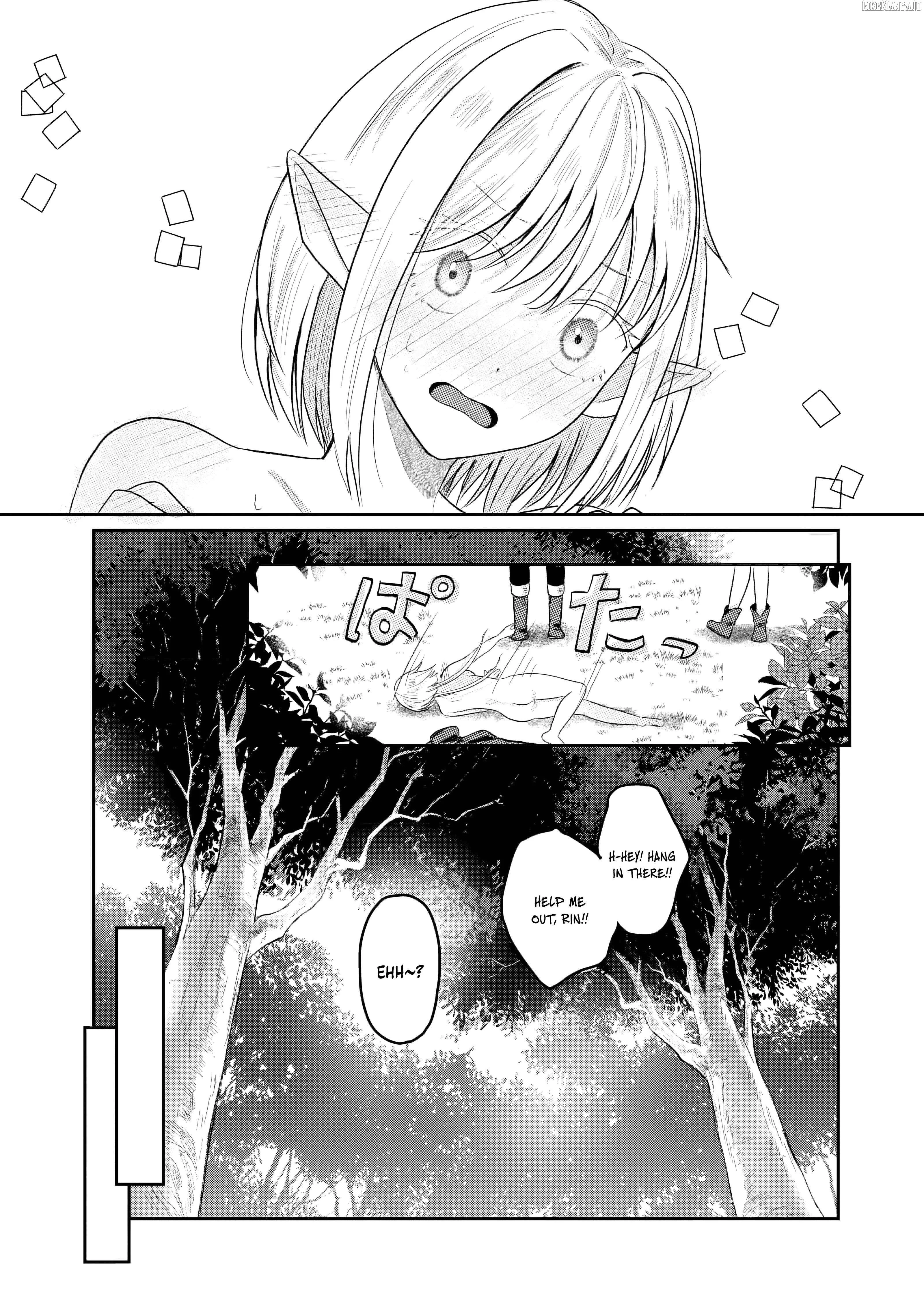 "Sono Hen no Kusa demo Kuttoke" to Tsuihou Sareta Munou Skill [Shokubutsugui] Mochi Tenseisha, Elf no Sato de Maboroshi no Shokubutsu o Tabete Musou Suru Chapter 2 page 5