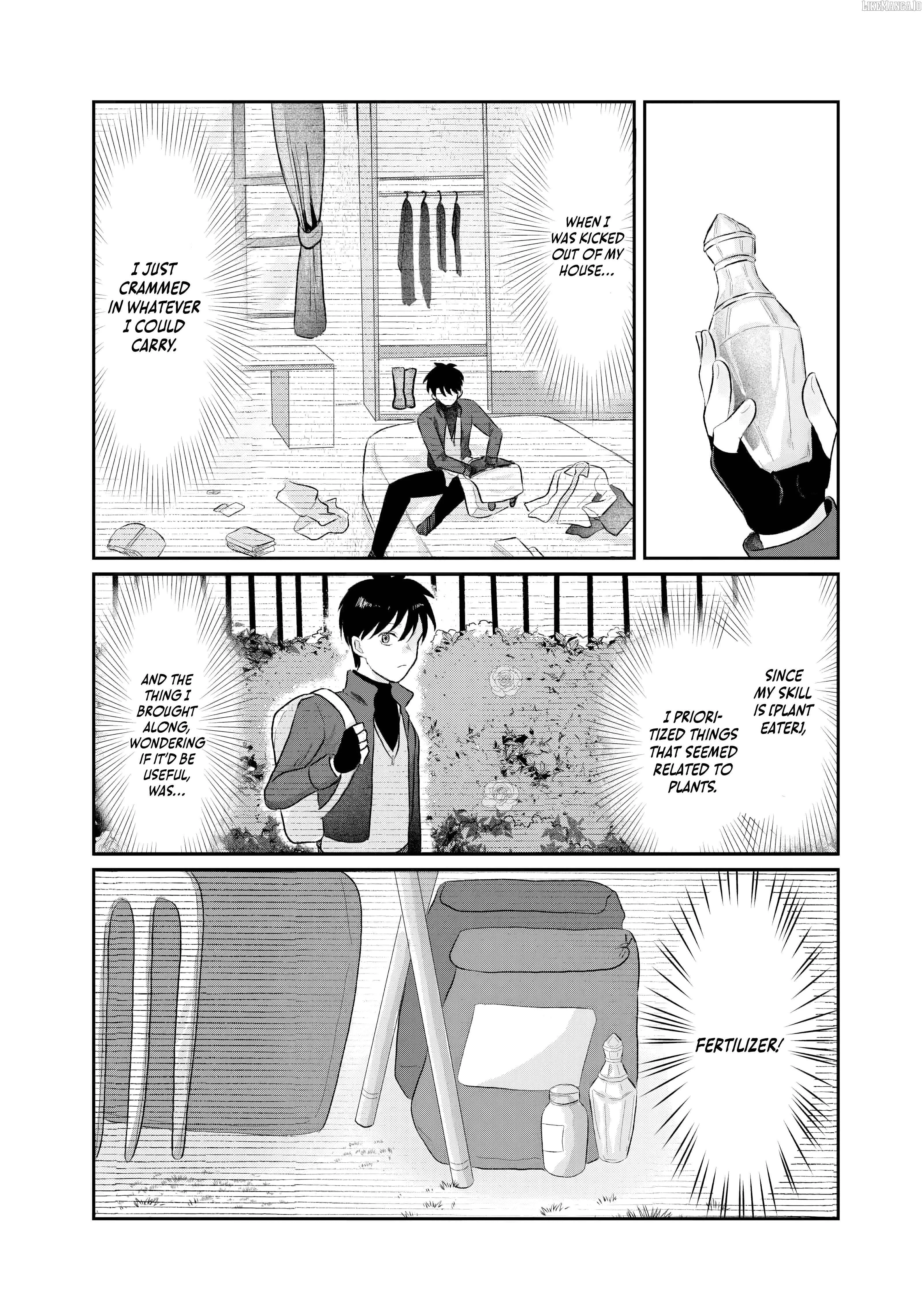 "Sono Hen no Kusa demo Kuttoke" to Tsuihou Sareta Munou Skill [Shokubutsugui] Mochi Tenseisha, Elf no Sato de Maboroshi no Shokubutsu o Tabete Musou Suru Chapter 2 page 33