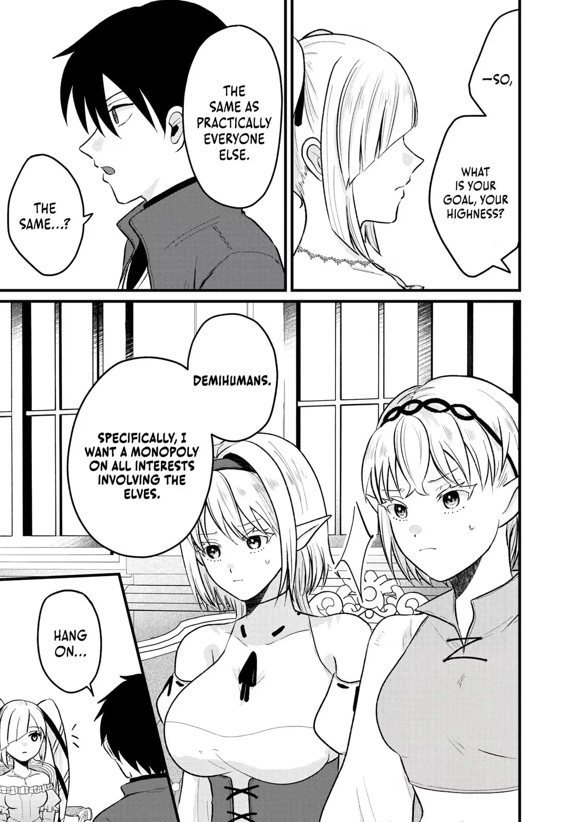 "Sono Hen no Kusa demo Kuttoke" to Tsuihou Sareta Munou Skill [Shokubutsugui] Mochi Tenseisha, Elf no Sato de Maboroshi no Shokubutsu o Tabete Musou Suru Chapter 21 page 8