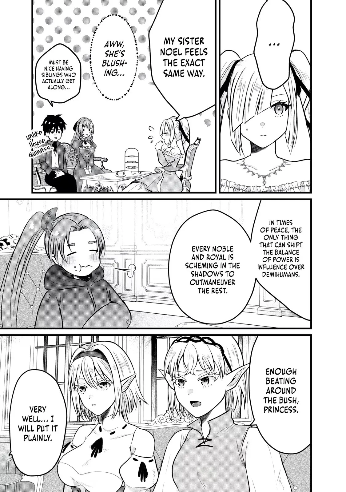 "Sono Hen no Kusa demo Kuttoke" to Tsuihou Sareta Munou Skill [Shokubutsugui] Mochi Tenseisha, Elf no Sato de Maboroshi no Shokubutsu o Tabete Musou Suru Chapter 21 page 12