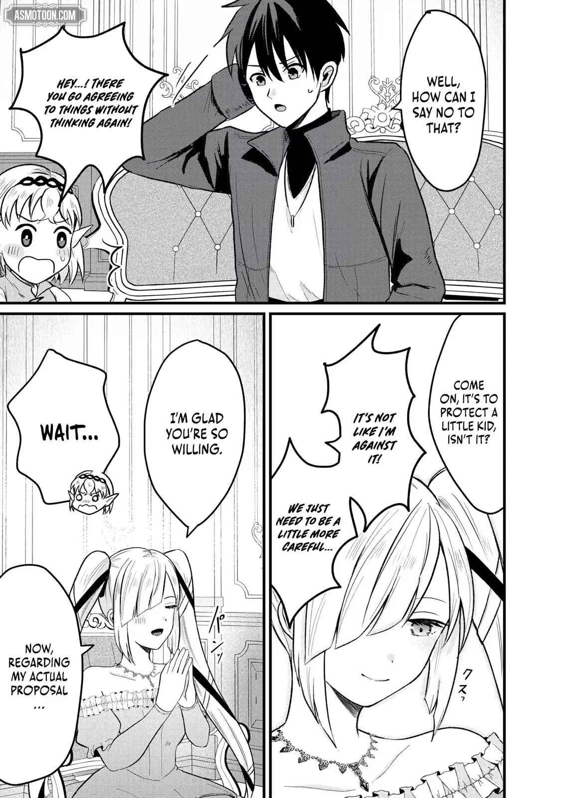 "Sono Hen no Kusa demo Kuttoke" to Tsuihou Sareta Munou Skill [Shokubutsugui] Mochi Tenseisha, Elf no Sato de Maboroshi no Shokubutsu o Tabete Musou Suru Chapter 21 page 14