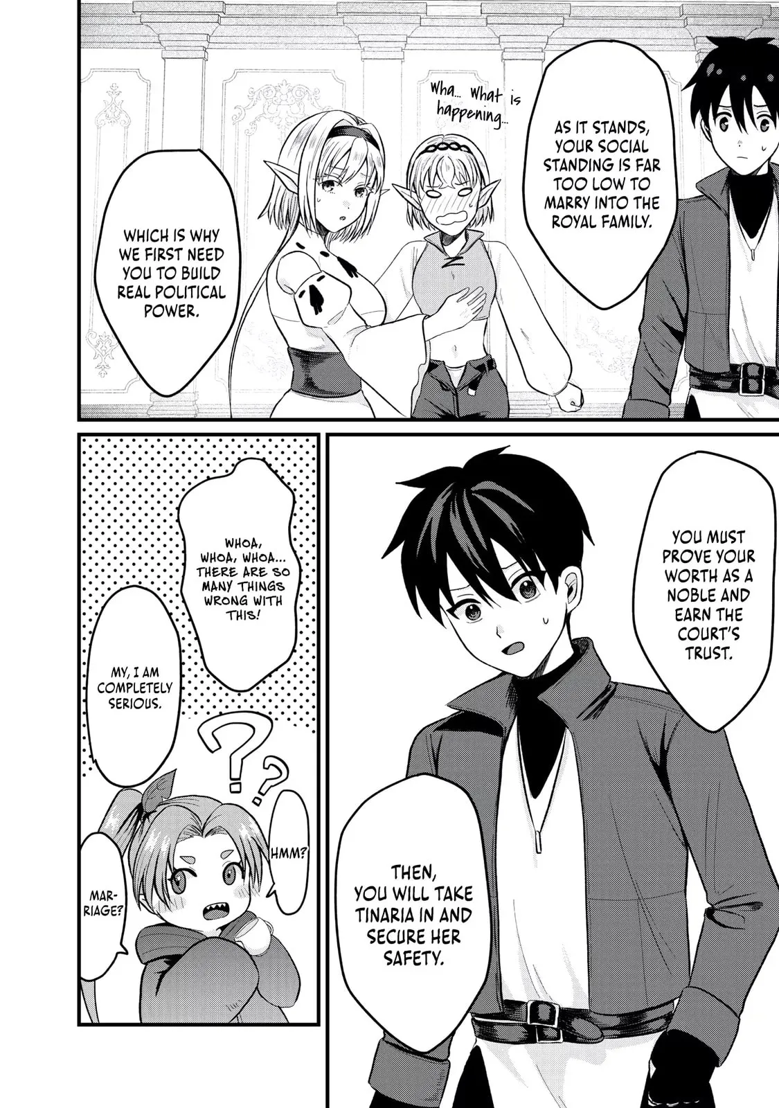 "Sono Hen no Kusa demo Kuttoke" to Tsuihou Sareta Munou Skill [Shokubutsugui] Mochi Tenseisha, Elf no Sato de Maboroshi no Shokubutsu o Tabete Musou Suru Chapter 21 page 17