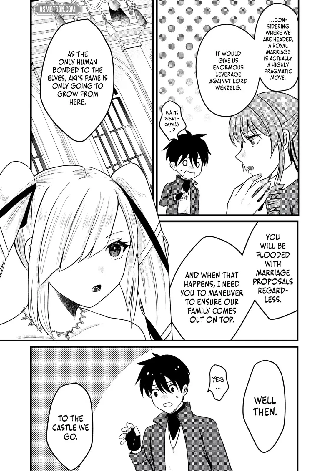 "Sono Hen no Kusa demo Kuttoke" to Tsuihou Sareta Munou Skill [Shokubutsugui] Mochi Tenseisha, Elf no Sato de Maboroshi no Shokubutsu o Tabete Musou Suru Chapter 21 page 18