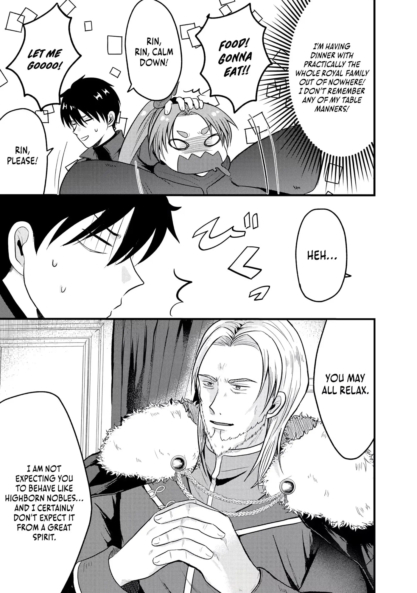 "Sono Hen no Kusa demo Kuttoke" to Tsuihou Sareta Munou Skill [Shokubutsugui] Mochi Tenseisha, Elf no Sato de Maboroshi no Shokubutsu o Tabete Musou Suru Chapter 22 page 7
