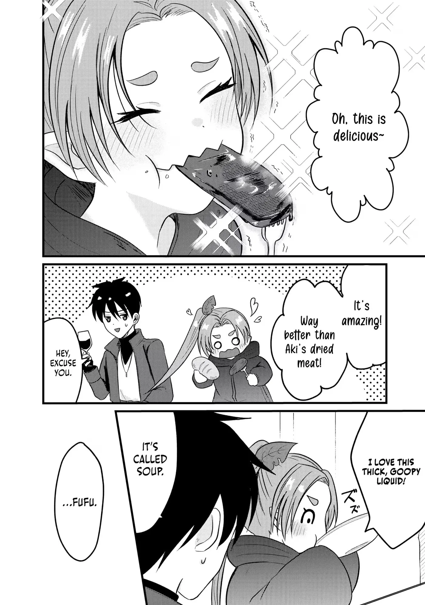 "Sono Hen no Kusa demo Kuttoke" to Tsuihou Sareta Munou Skill [Shokubutsugui] Mochi Tenseisha, Elf no Sato de Maboroshi no Shokubutsu o Tabete Musou Suru Chapter 22 page 12