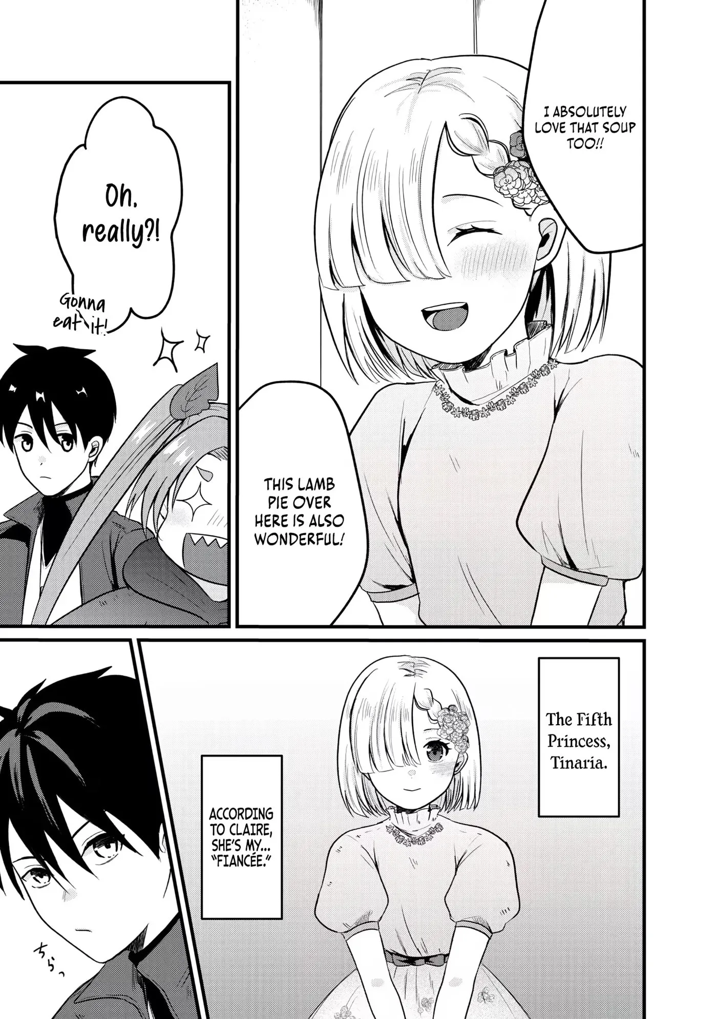 "Sono Hen no Kusa demo Kuttoke" to Tsuihou Sareta Munou Skill [Shokubutsugui] Mochi Tenseisha, Elf no Sato de Maboroshi no Shokubutsu o Tabete Musou Suru Chapter 22 page 13