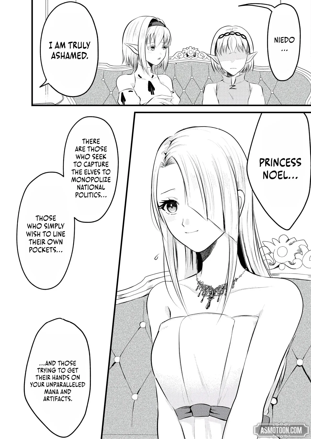 "Sono Hen no Kusa demo Kuttoke" to Tsuihou Sareta Munou Skill [Shokubutsugui] Mochi Tenseisha, Elf no Sato de Maboroshi no Shokubutsu o Tabete Musou Suru Chapter 23 page 7