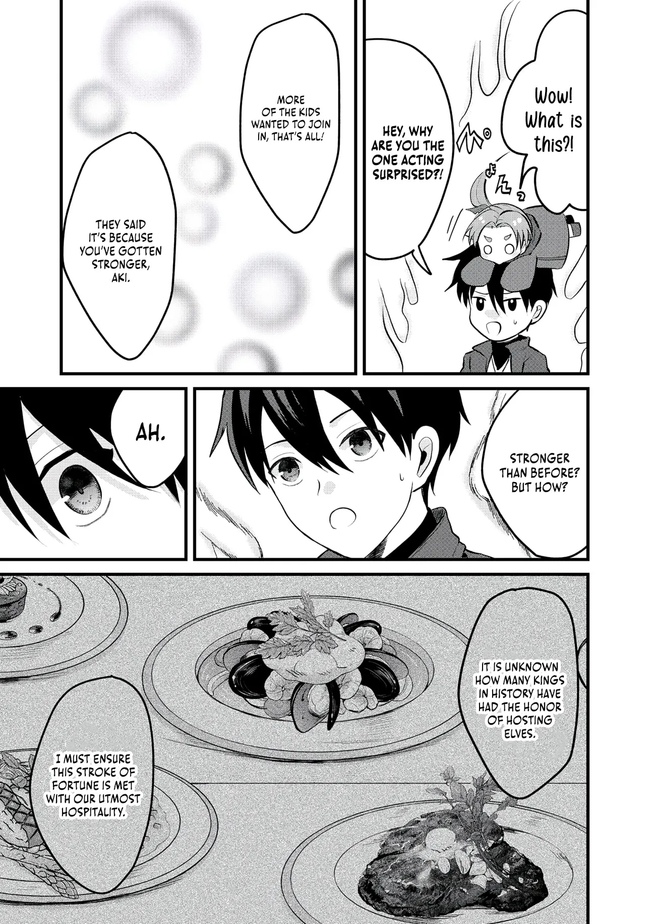 "Sono Hen no Kusa demo Kuttoke" to Tsuihou Sareta Munou Skill [Shokubutsugui] Mochi Tenseisha, Elf no Sato de Maboroshi no Shokubutsu o Tabete Musou Suru Chapter 25 page 8