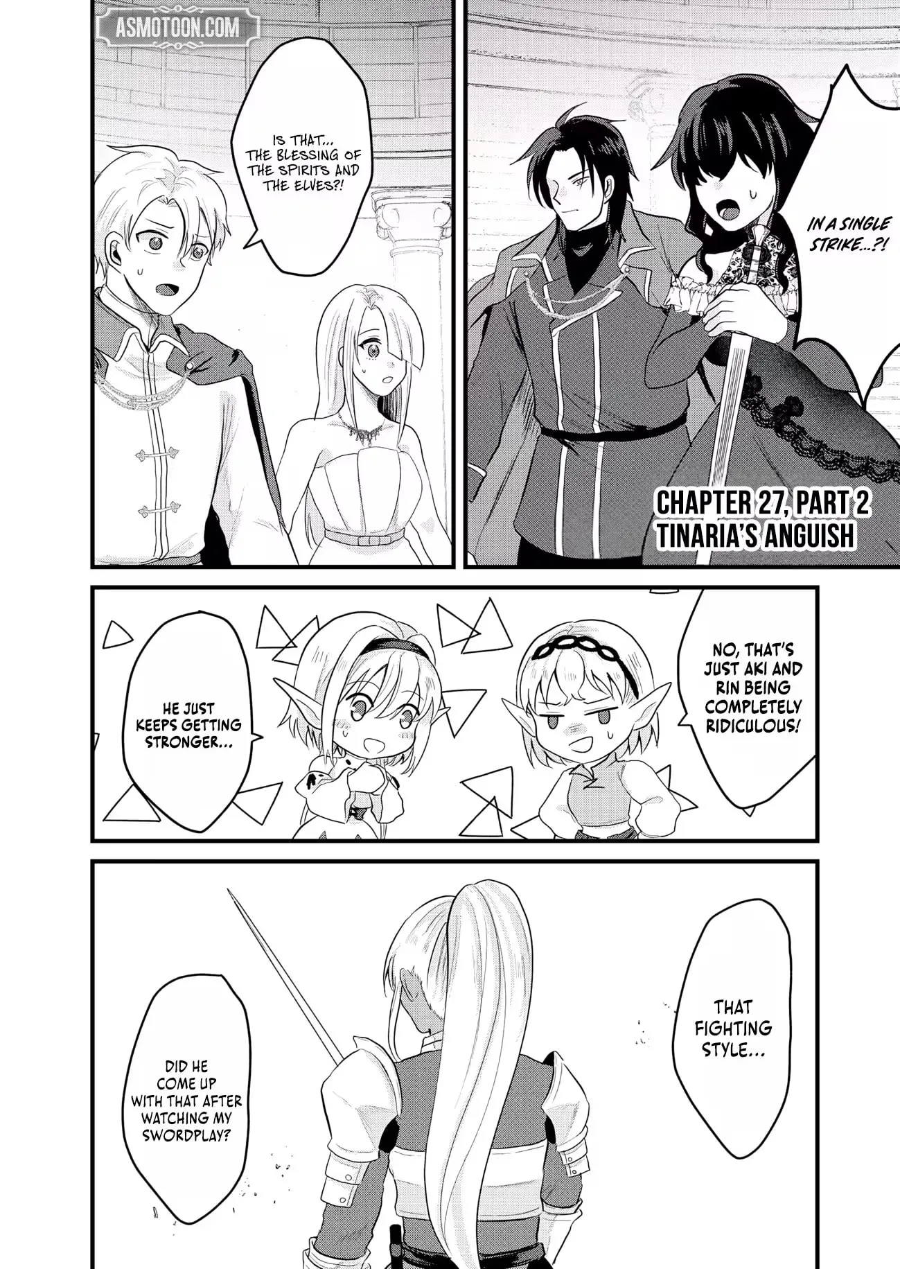 "Sono Hen no Kusa demo Kuttoke" to Tsuihou Sareta Munou Skill [Shokubutsugui] Mochi Tenseisha, Elf no Sato de Maboroshi no Shokubutsu o Tabete Musou Suru Chapter 27 page 14