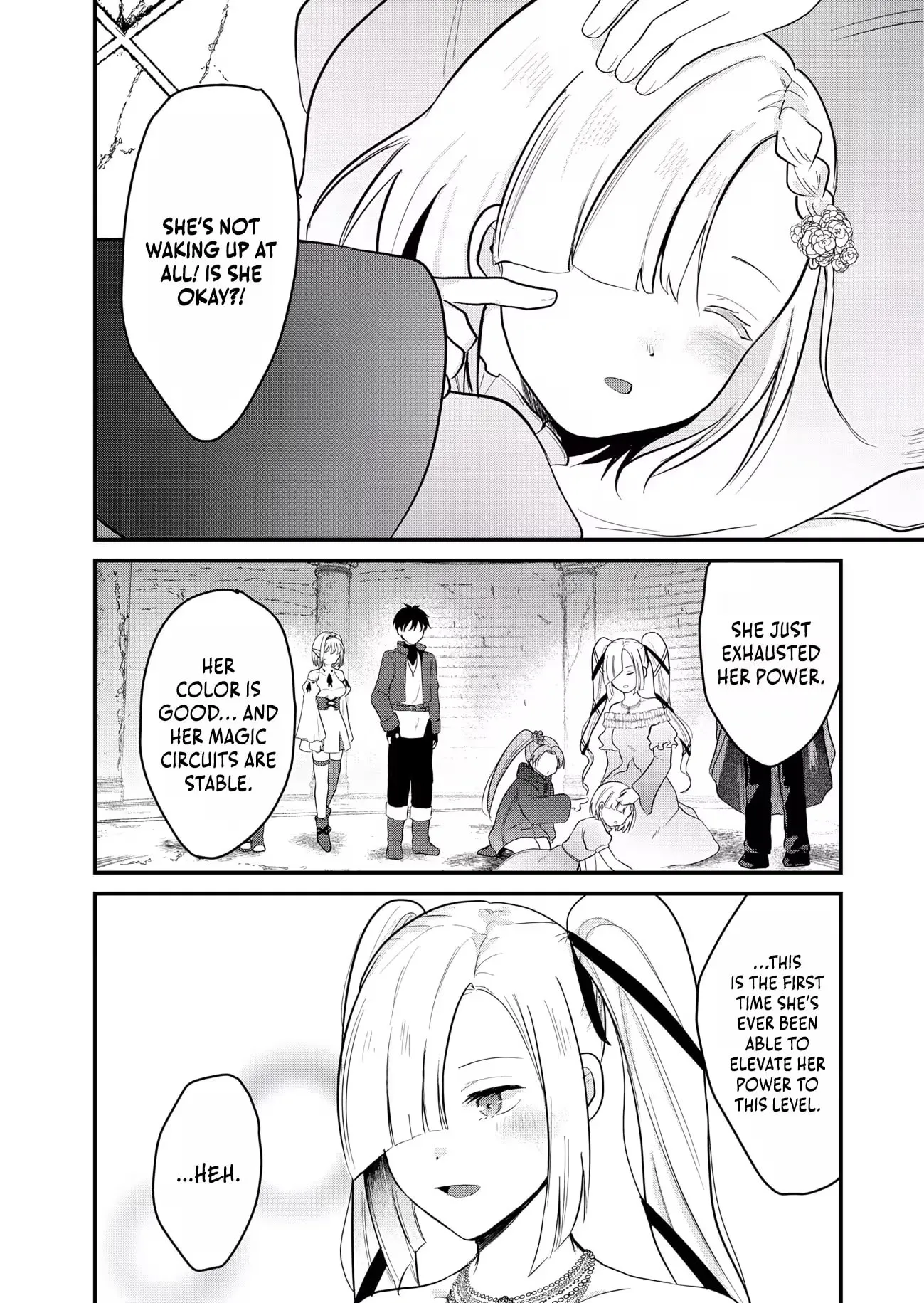 "Sono Hen no Kusa demo Kuttoke" to Tsuihou Sareta Munou Skill [Shokubutsugui] Mochi Tenseisha, Elf no Sato de Maboroshi no Shokubutsu o Tabete Musou Suru Chapter 28 page 16