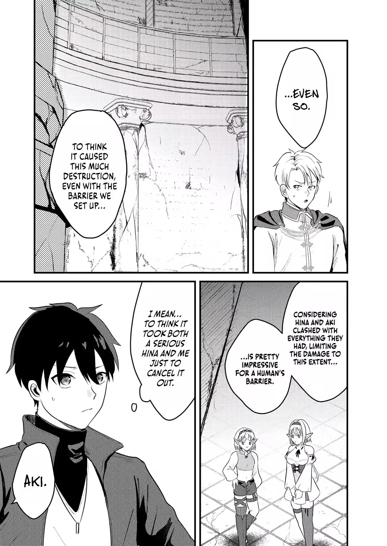 "Sono Hen no Kusa demo Kuttoke" to Tsuihou Sareta Munou Skill [Shokubutsugui] Mochi Tenseisha, Elf no Sato de Maboroshi no Shokubutsu o Tabete Musou Suru Chapter 28 page 17
